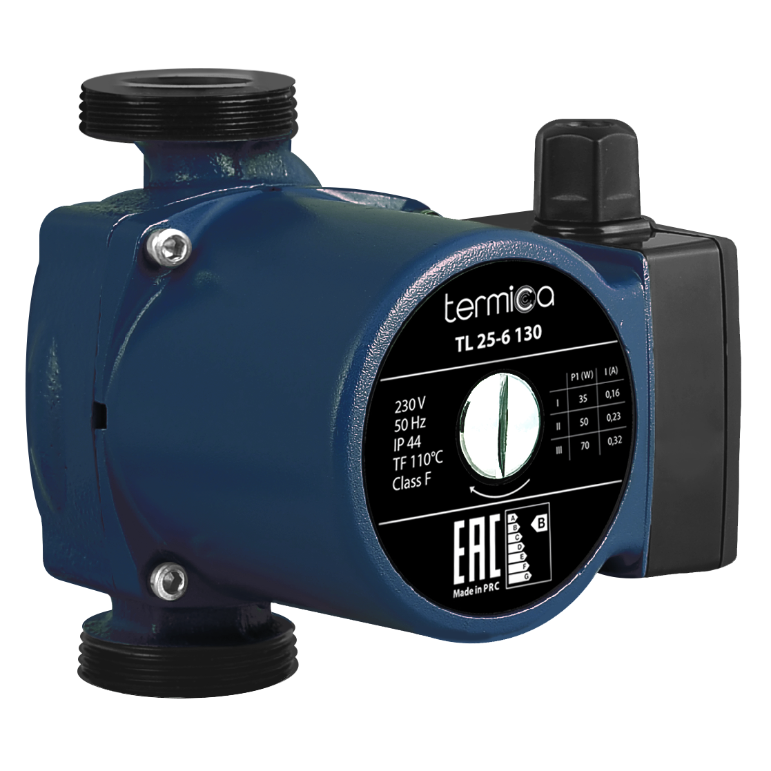 Изображение товара Циркуляционный насос Termica 84151001 40/4 130 чугун без гаек