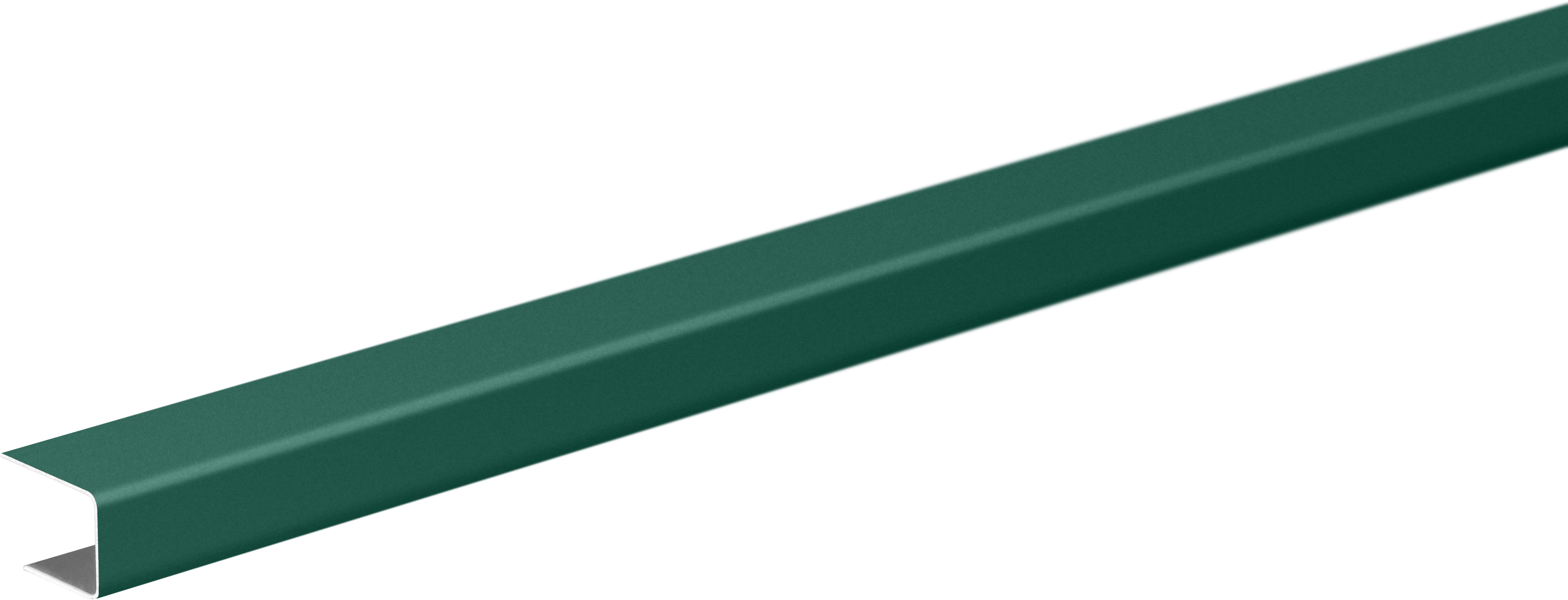 П-планка для профнастила С8 15x10 мм 2 м 0.4 мм RAL 6005 Зеленый ️ ...