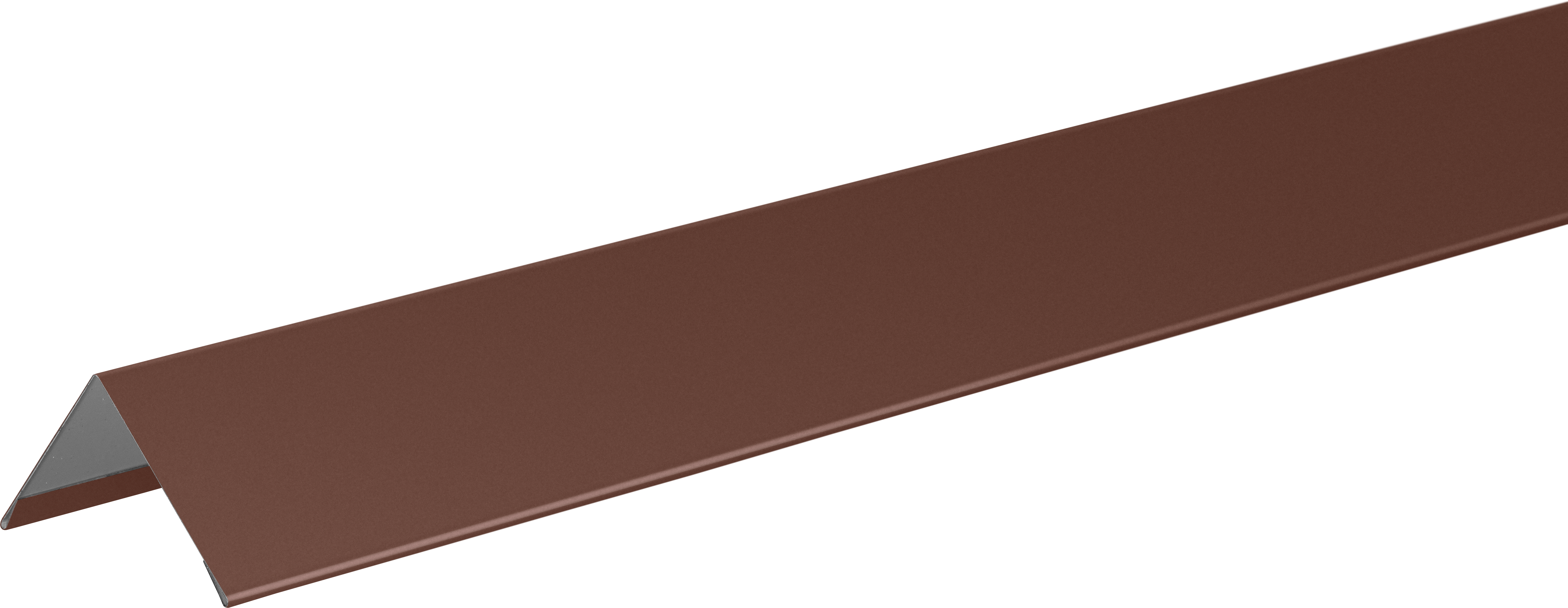Планка для наружных углов 50x50 мм 2 м 0.4мм RAL 8017 Коричневый