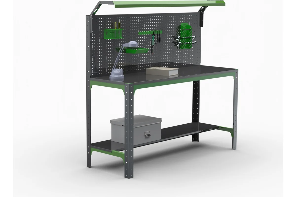 Изображение товара Металлический верстак METALEX KIT 201117 для работ и хранения инструментов