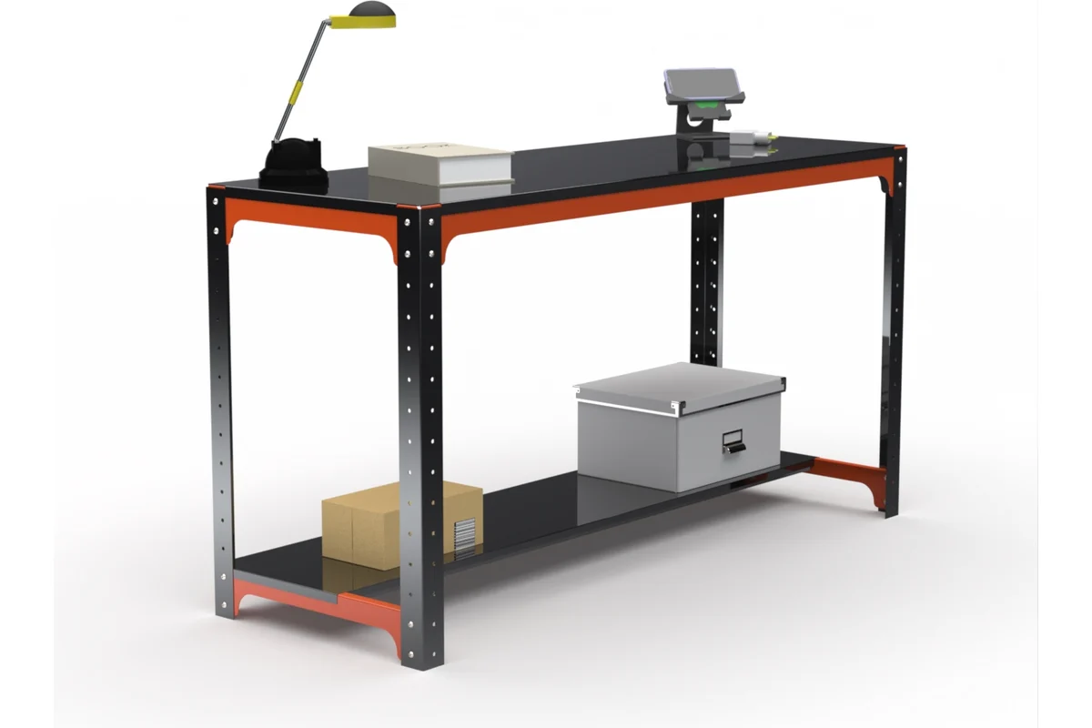 Изображение товара Металлический стол Metalex KIT 201170 для мастерской и производства