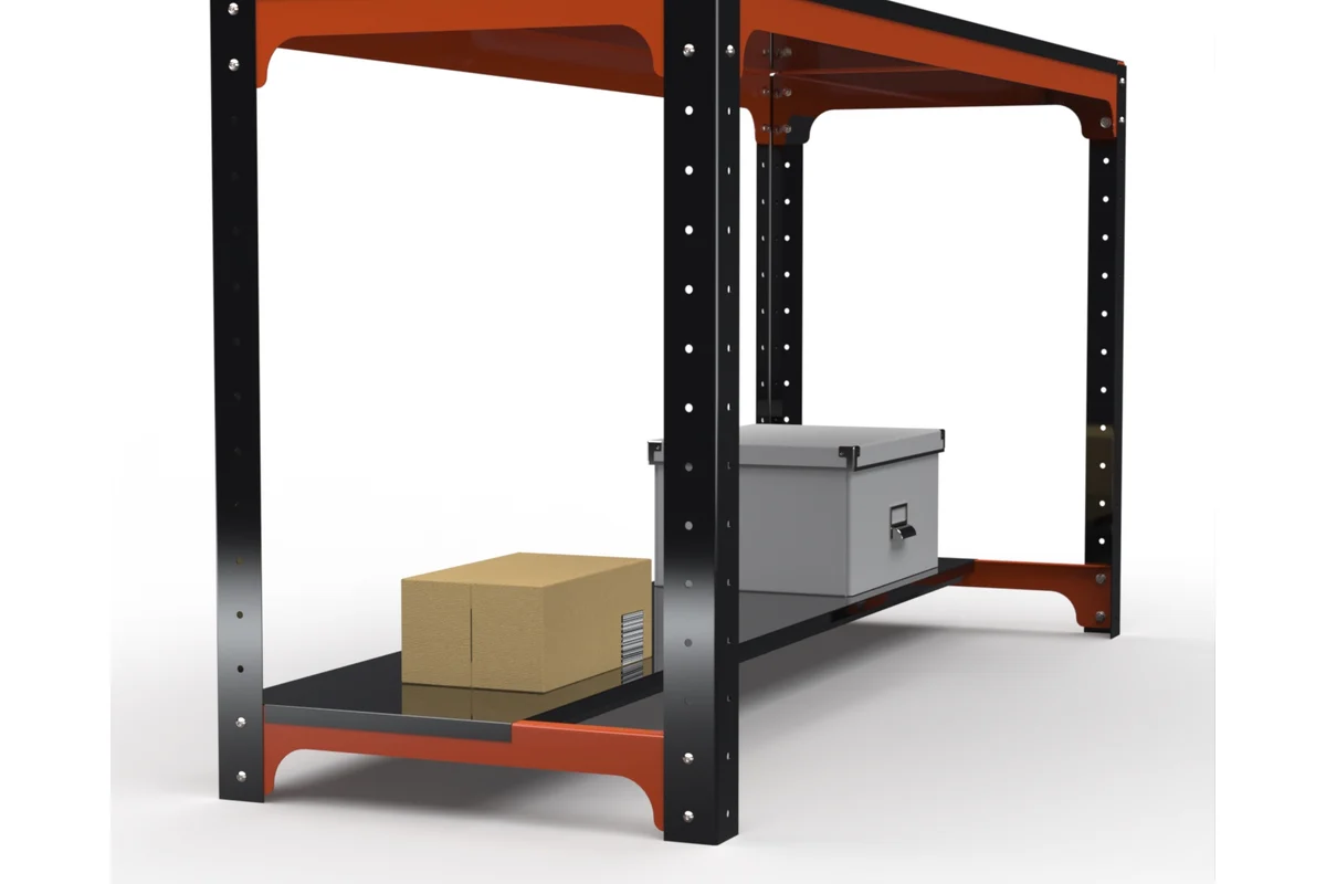 Изображение товара Стол металлический Metalex KIT 201172, максимальная нагрузка до 260 кг