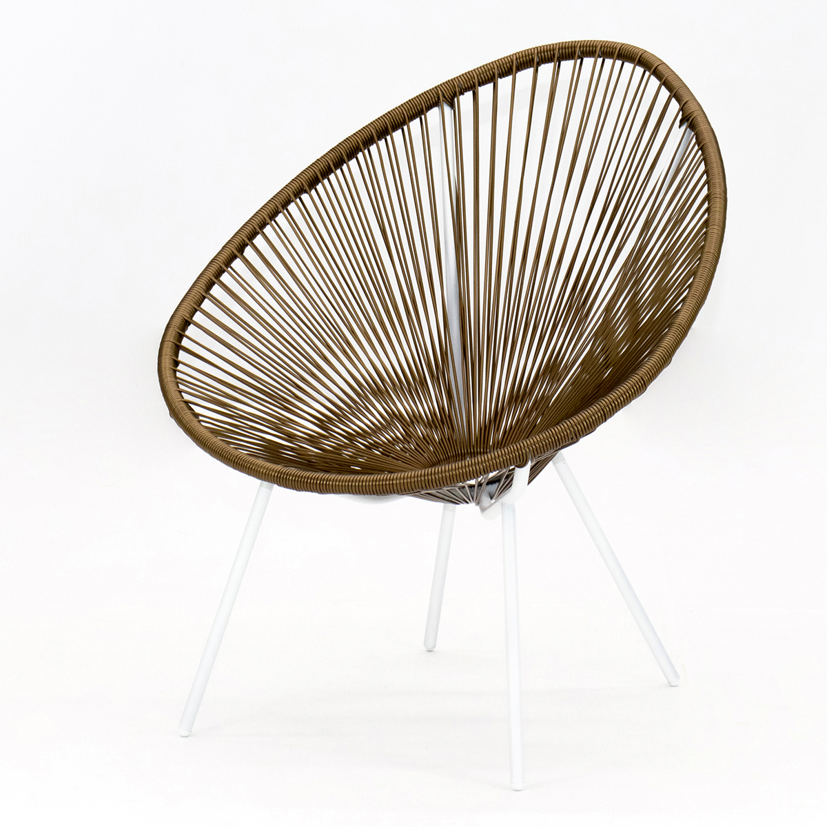 Изображение товара Кресло садовое Kornera Акапулько оранжевый/медный