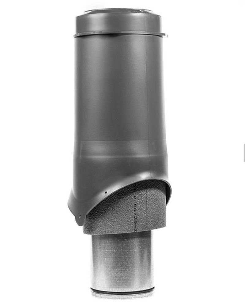 Изображение товара Выход вентиляции Krovent Pipe-VT ⌀125мм серый