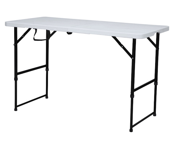 Изображение товара Садовый раздвижной складной стол Zalger Garden Rasti 120x60 см белый для дачи и террасы