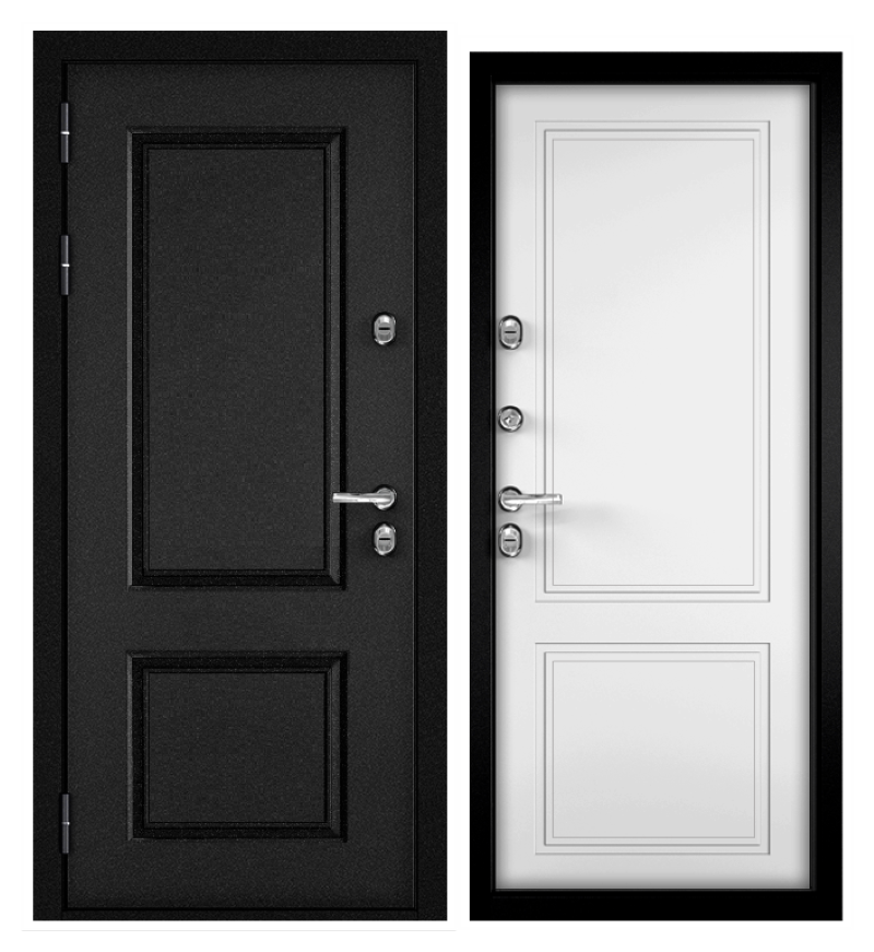 Изображение товара Входная дверь BULDOORS Termo Штамп БЧБелматНео1 с терморазрывом 110 мм