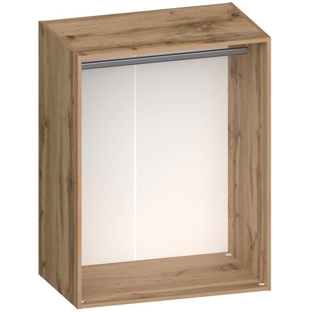 Изображение товара Стеллаж деревянный Фокус Л0204 80x105.3x49 см нагрузка до 5 кг ЛДСП цвет дуб вотан