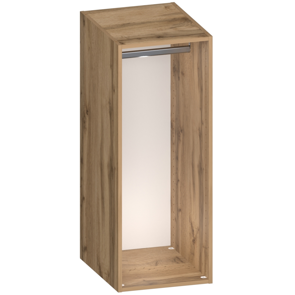 Изображение товара Стеллаж деревянный Фокус Л0208 40x105.3x49 см нагрузка до 5 кг ЛДСП цвет дуб вотан Изображение товара Стеллаж деревянный Фокус Л0208 40x105.3x49 см нагрузка до 5 кг ЛДСП цвет дуб вотан