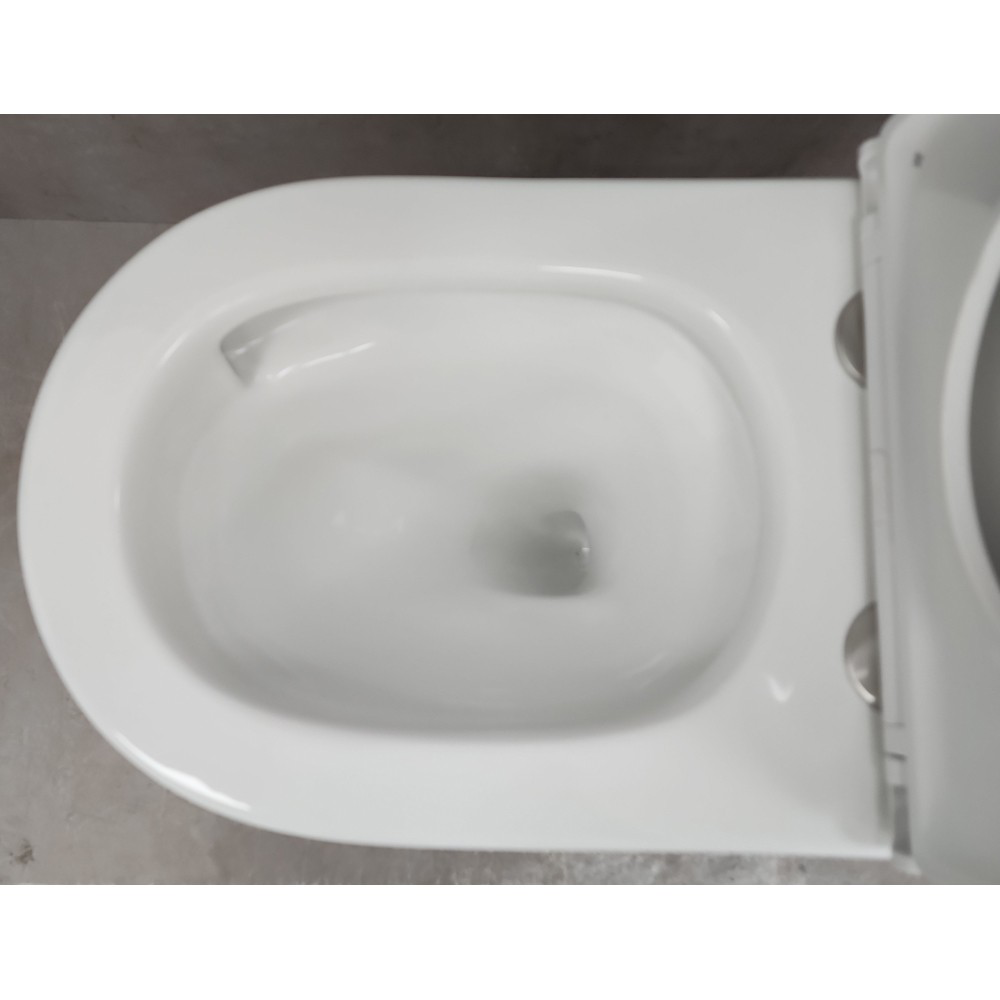 Изображение товара Унитаз-компакт Bloomix Vortex 3.0 безободковый торнадо 85 см белый