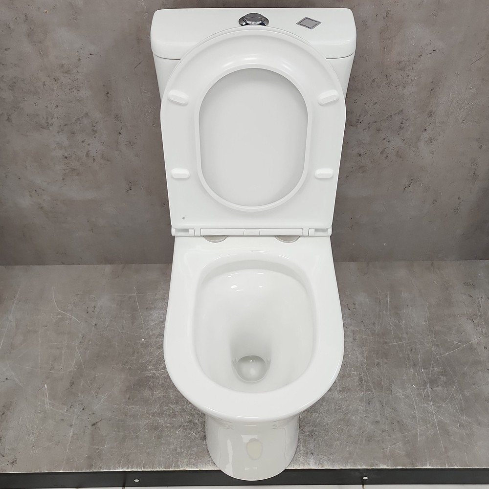 Изображение товара Унитаз-компакт Bloomix Vortex 3.0 MT0206T/UF1 безободковый торнадо Ceramic+