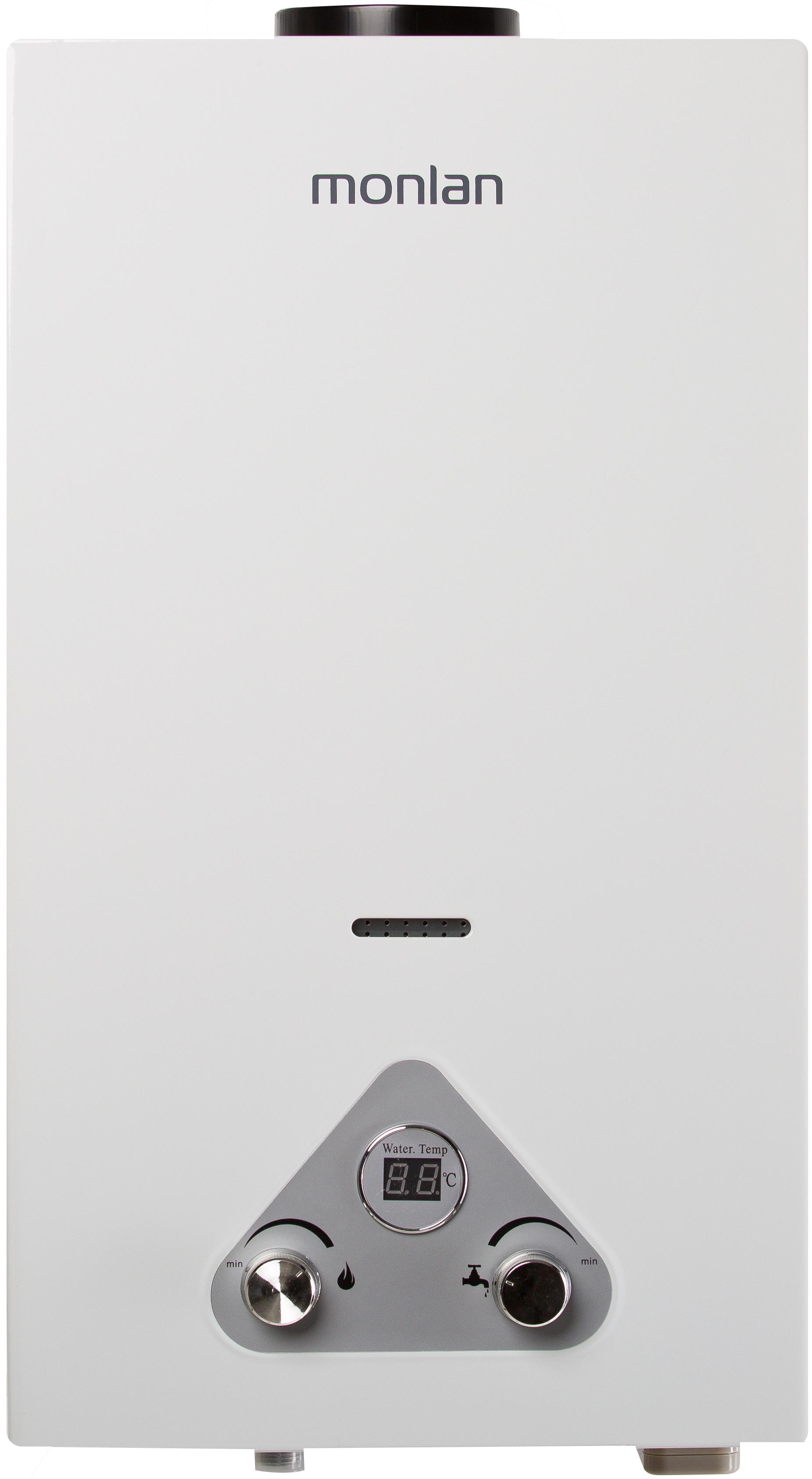 Изображение товара Колонка газовая Monlan, 59x34x14 см, 10 л/мин