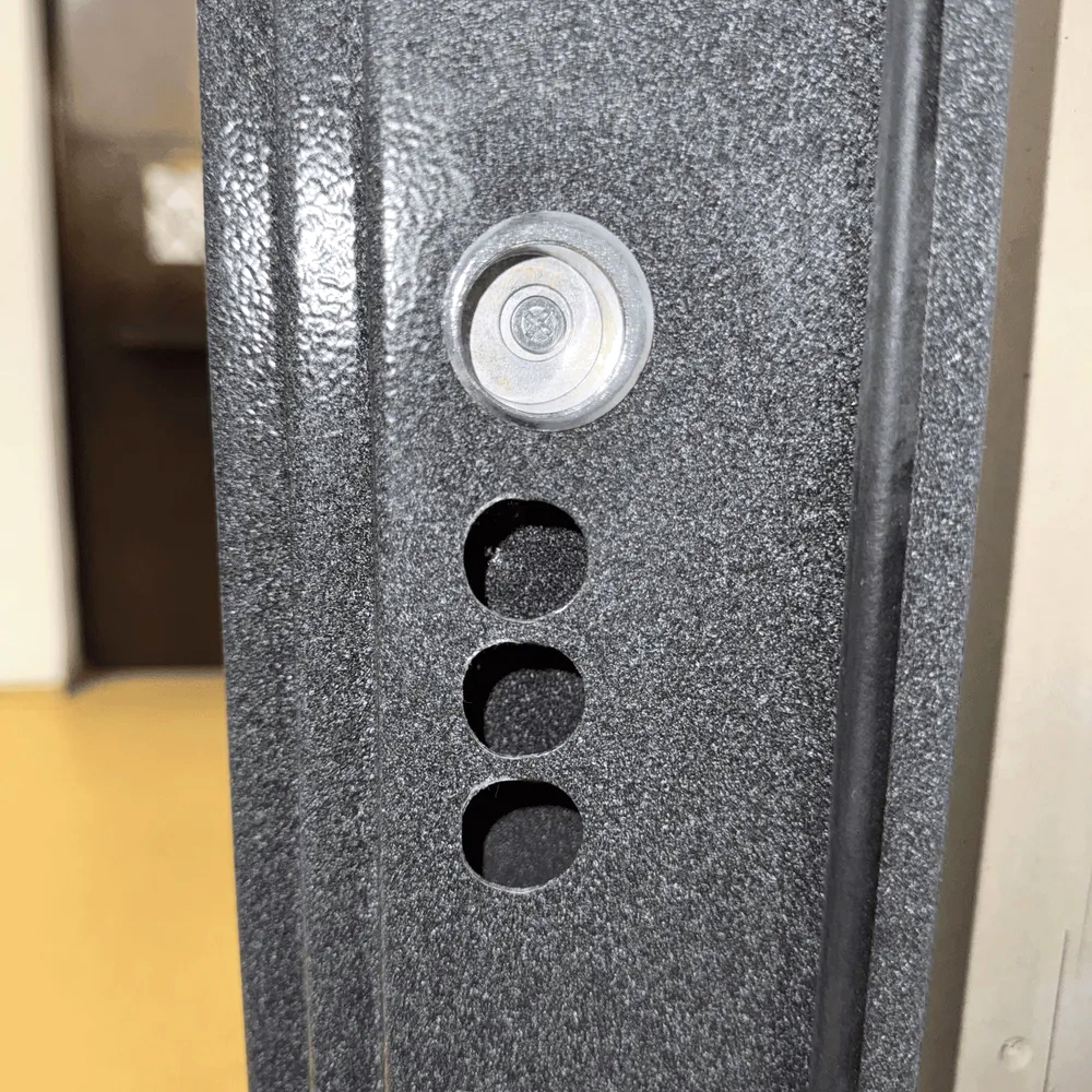 Изображение товара Buldoors 100 МР ФЛ-51 входная дверь, правый/open, 205x96 см, букле серый/дуб имбирь