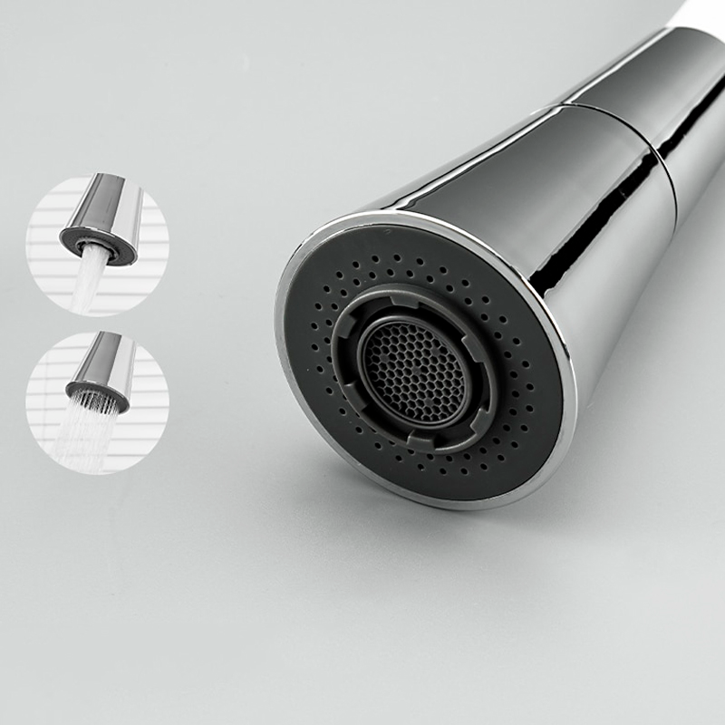 Изображение товара Смеситель для кухни Frap F4044-8 гибкий излив 39.2 см цвет белый