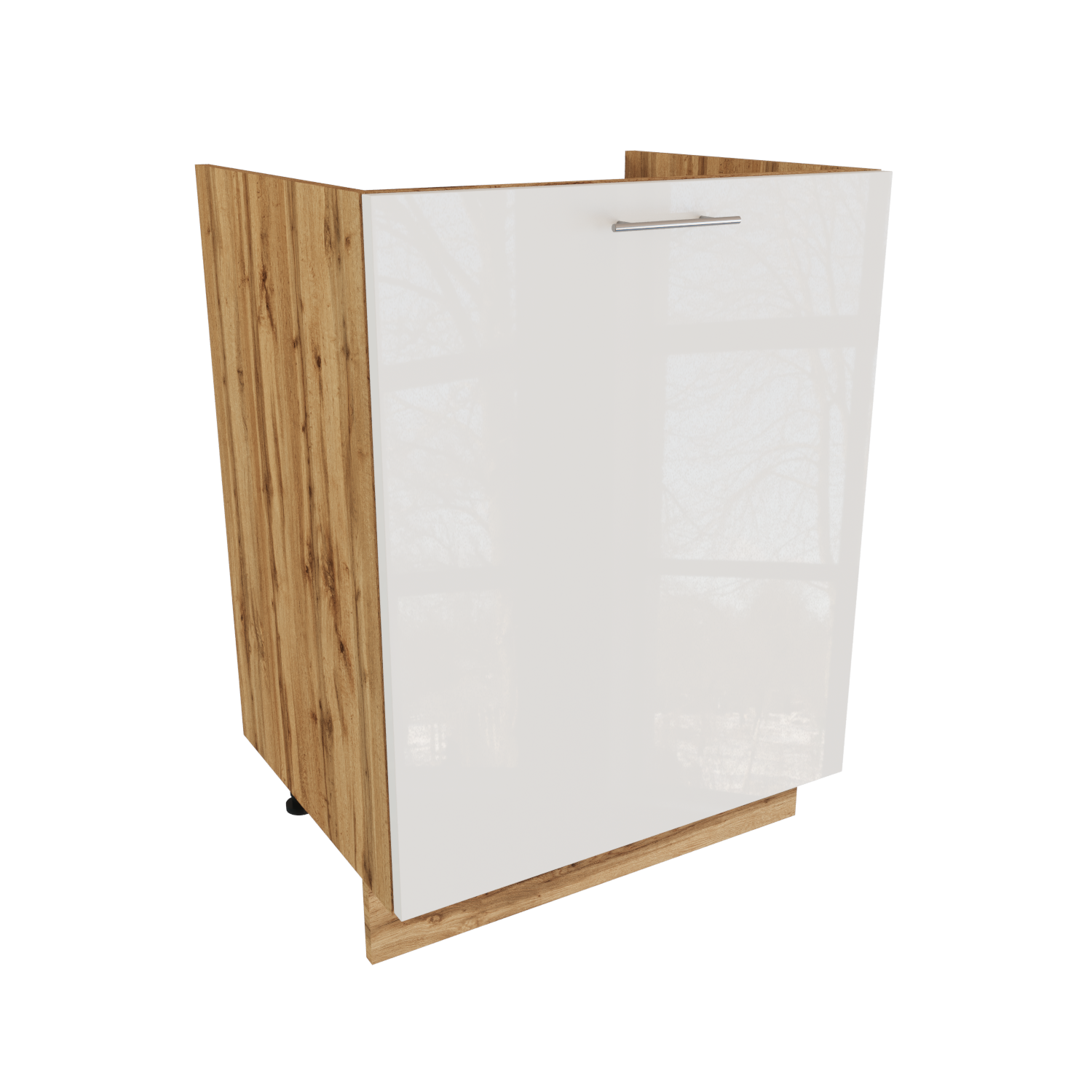 Изображение товара Шкаф 601845545984 Сурская мебель 60x81.6x31.8 см МДФ цвет белый