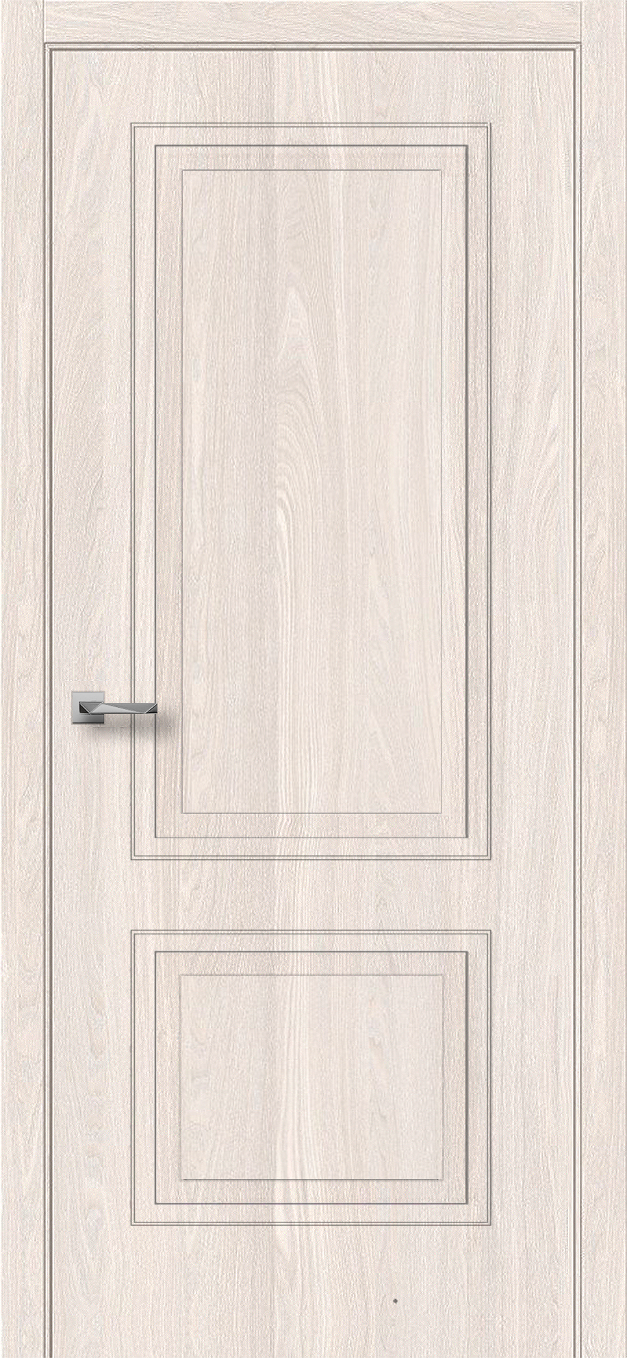 Изображение товара Дверь межкомнатная Loyard Париж глухая 200x90см ПВХ цвет дуб элегансия чистый