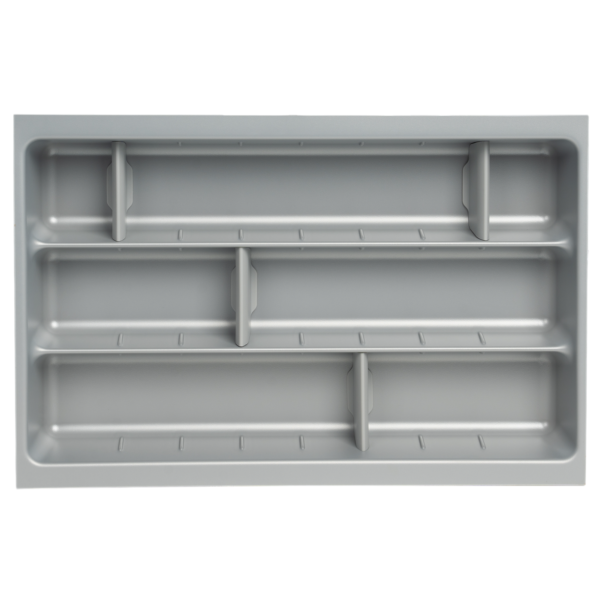 Лоток для столовых приборов Hettich Orga Tray 590IANL470KB400 30.6x7x46 см пластик цвет серый - 1