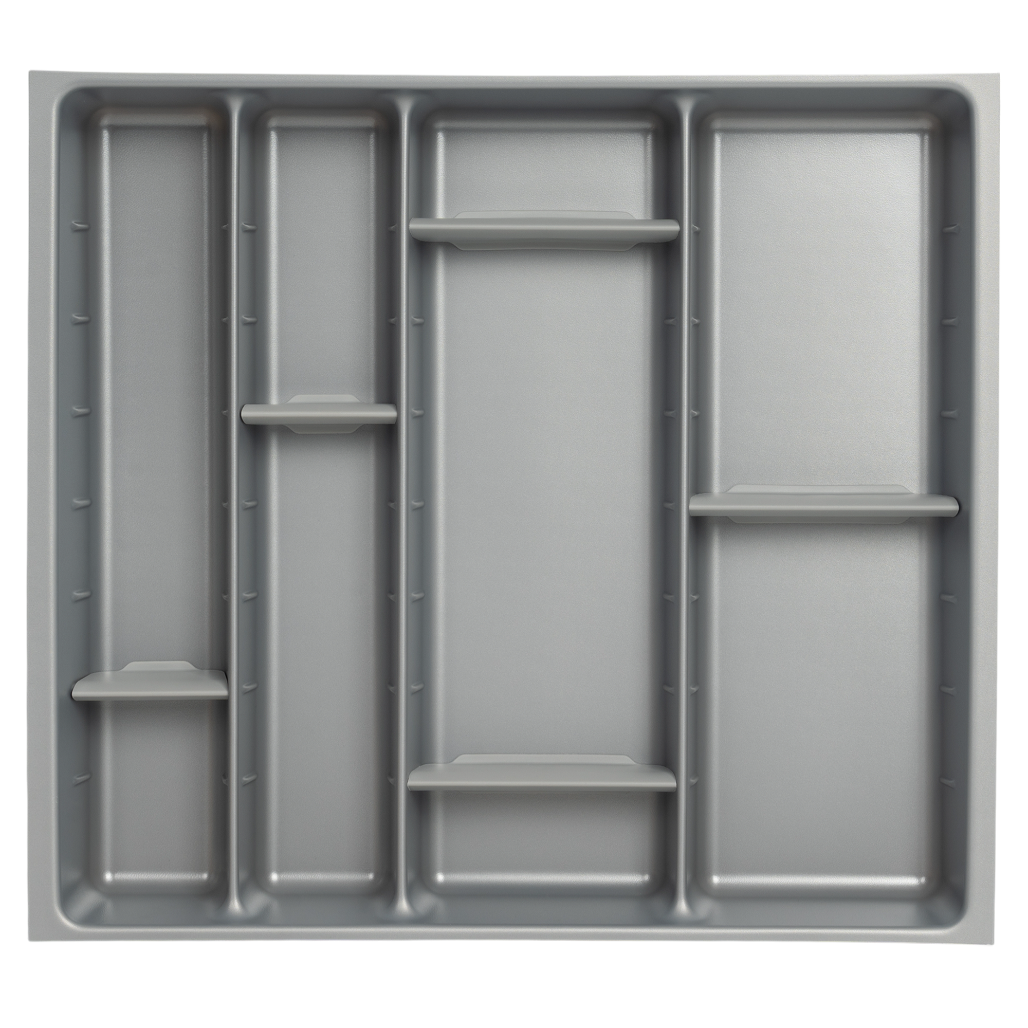 Лоток для столовых приборов Hettich Orga Tray 590IANL470KB600 46.2x7x50.7 см пластик цвет серый - 1