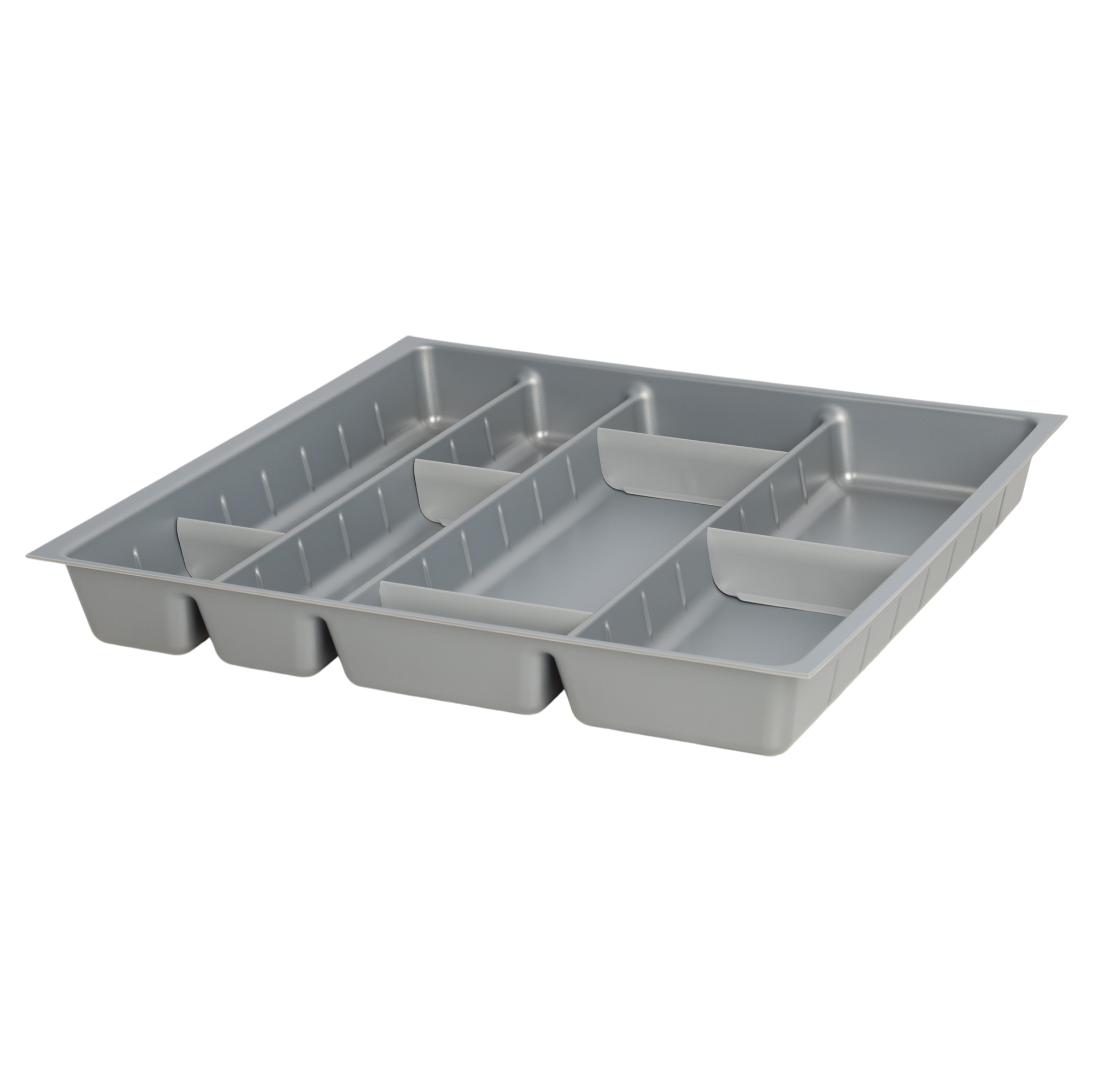 Лоток для столовых приборов Hettich Orga Tray 590IANL470KB600 46.2x7x50.7 см пластик цвет серый