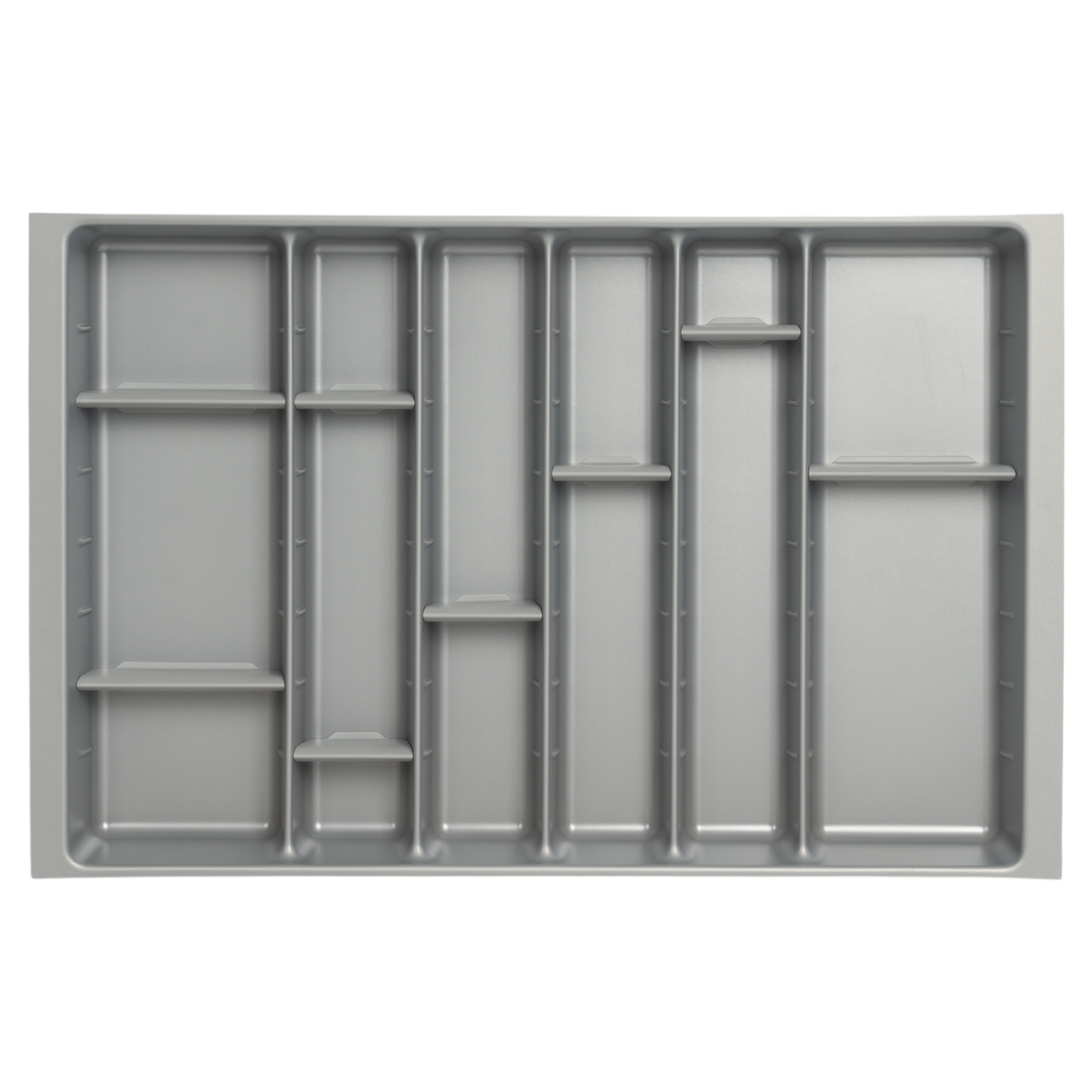 Лоток для столовых приборов Hettich Orga Tray 590IANL470KB800 46.2x7x71.7 см пластик цвет серый - 1