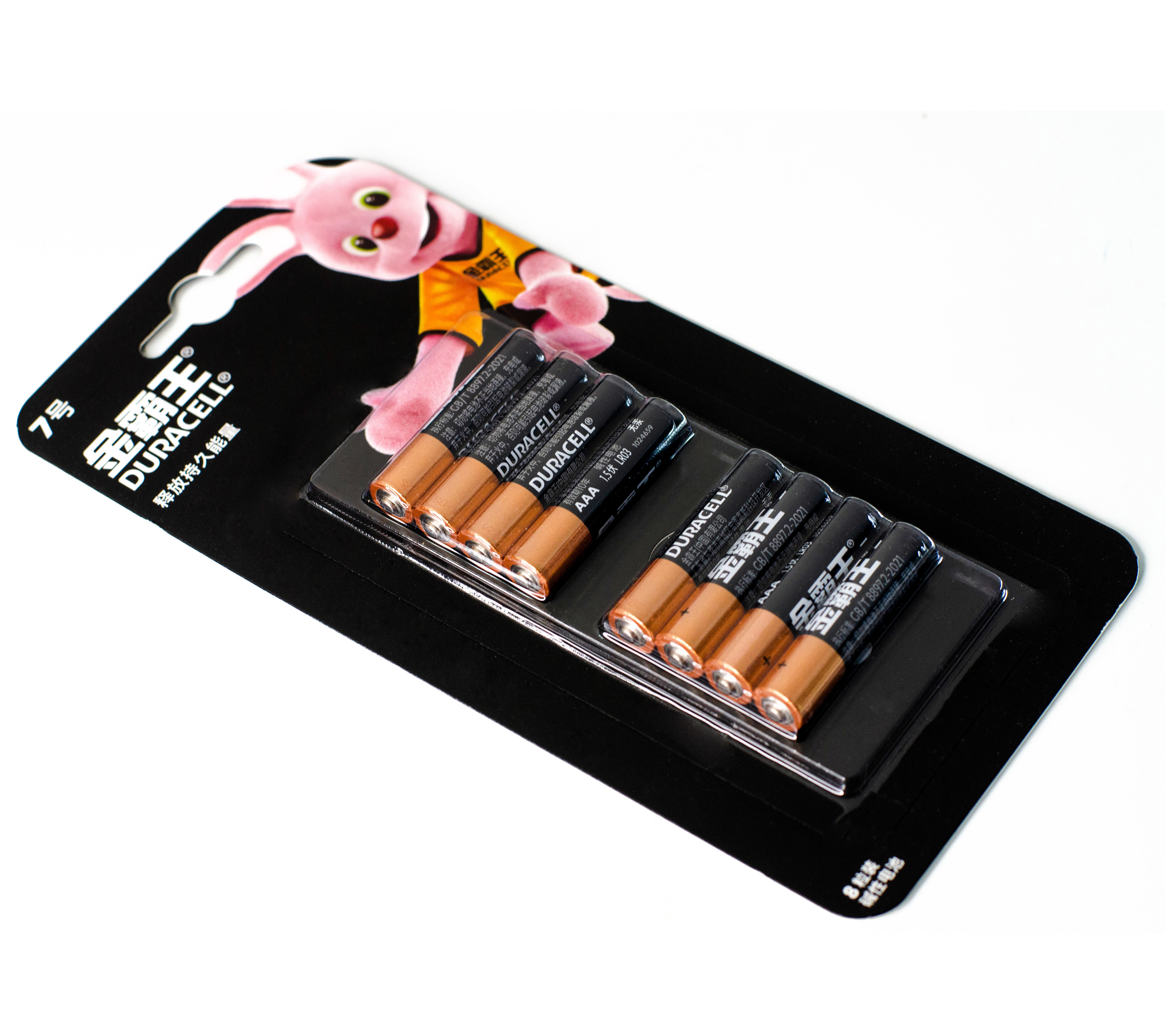 Изображение товара Батарейка Duracell алкалиновая LR03 AAA 8 шт.