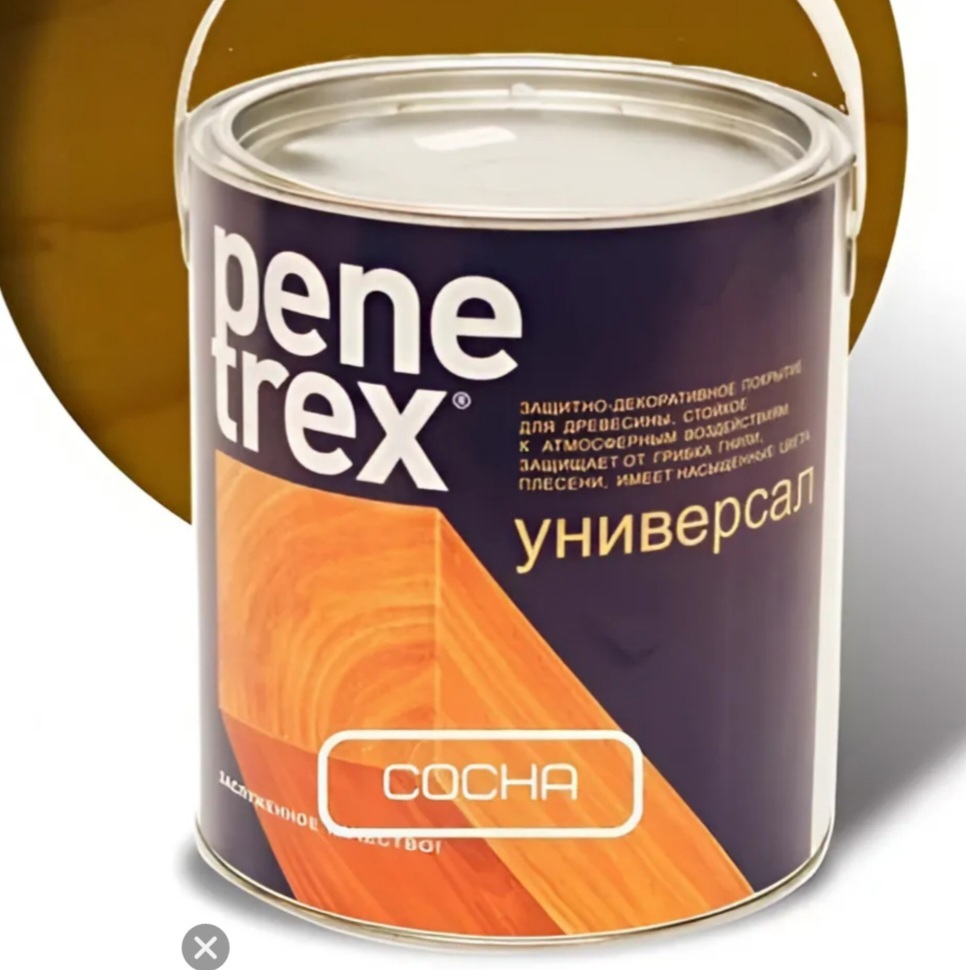 Изображение товара Антисептик защитно-декоративный Penetrex влагостойкий универсальный матовый цвет сосна 0.8 л Изображение товара Антисептик защитно-декоративный Penetrex влагостойкий универсальный матовый цвет сосна 0.8 л
