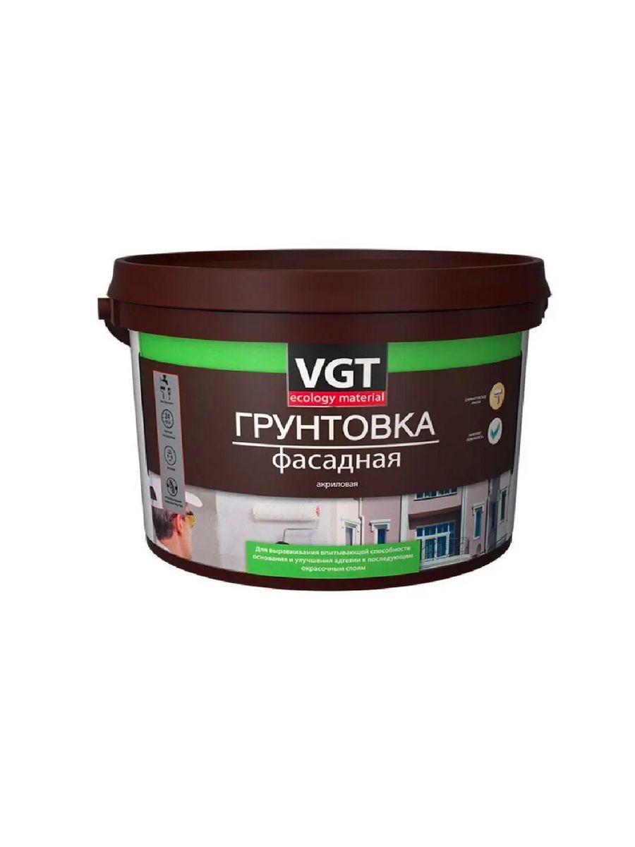 Изображение товара Грунтовка VGT ВД-АК-0301 фасадная 10кг
