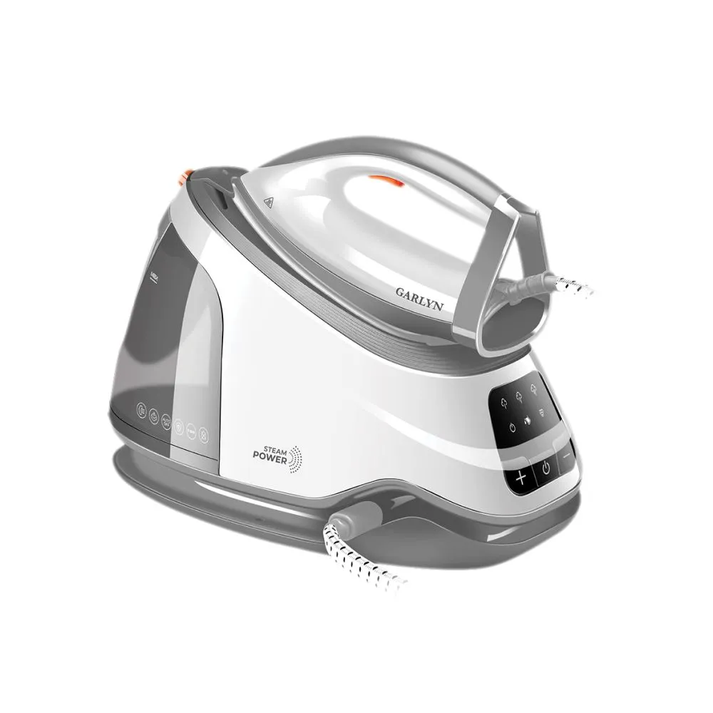 Изображение товара Парогенератор GARLYN GST-08 Pro 3000 Вт с керамической подошвой и паровым ударом 360 г/мин
