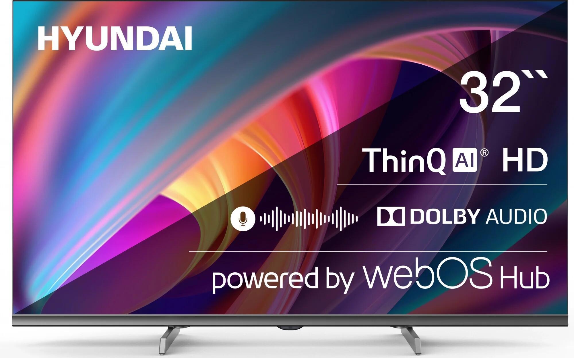Изображение товара Телевизор Hyundai 32 HD Smart TV LED HDR Wi-Fi Bluetooth usb HDMI