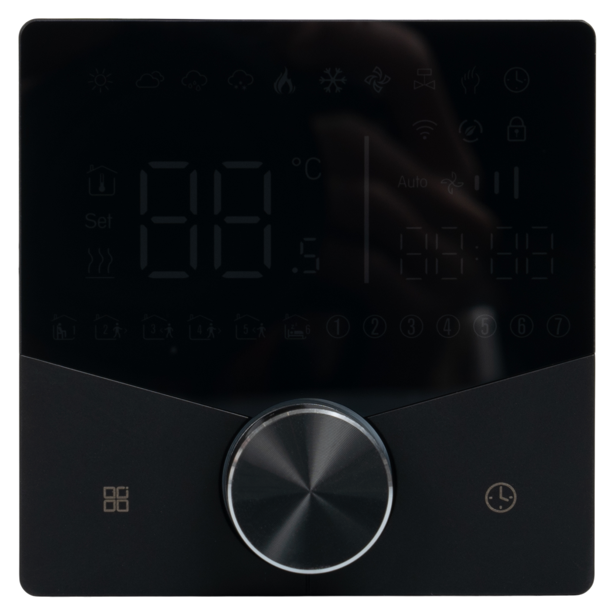 Изображение товара Электронный программируемый терморегулятор Skybeam BHT-001-GB9 для теплого пола и систем отопления