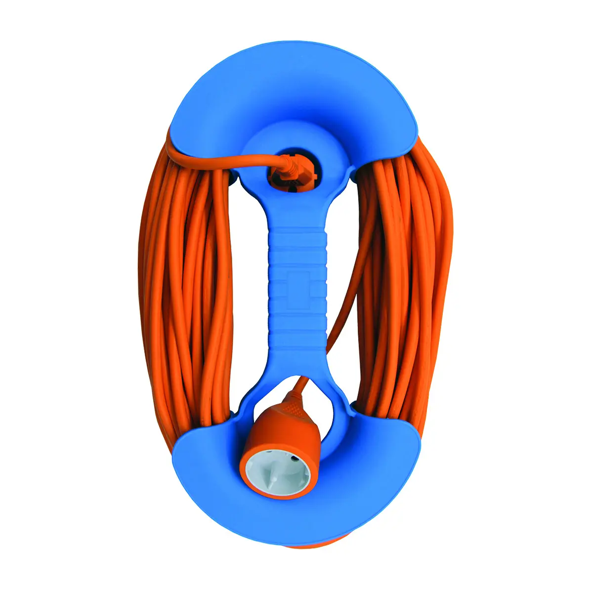 Ручка держатель Electraline для шнуров цвет синий - 2
