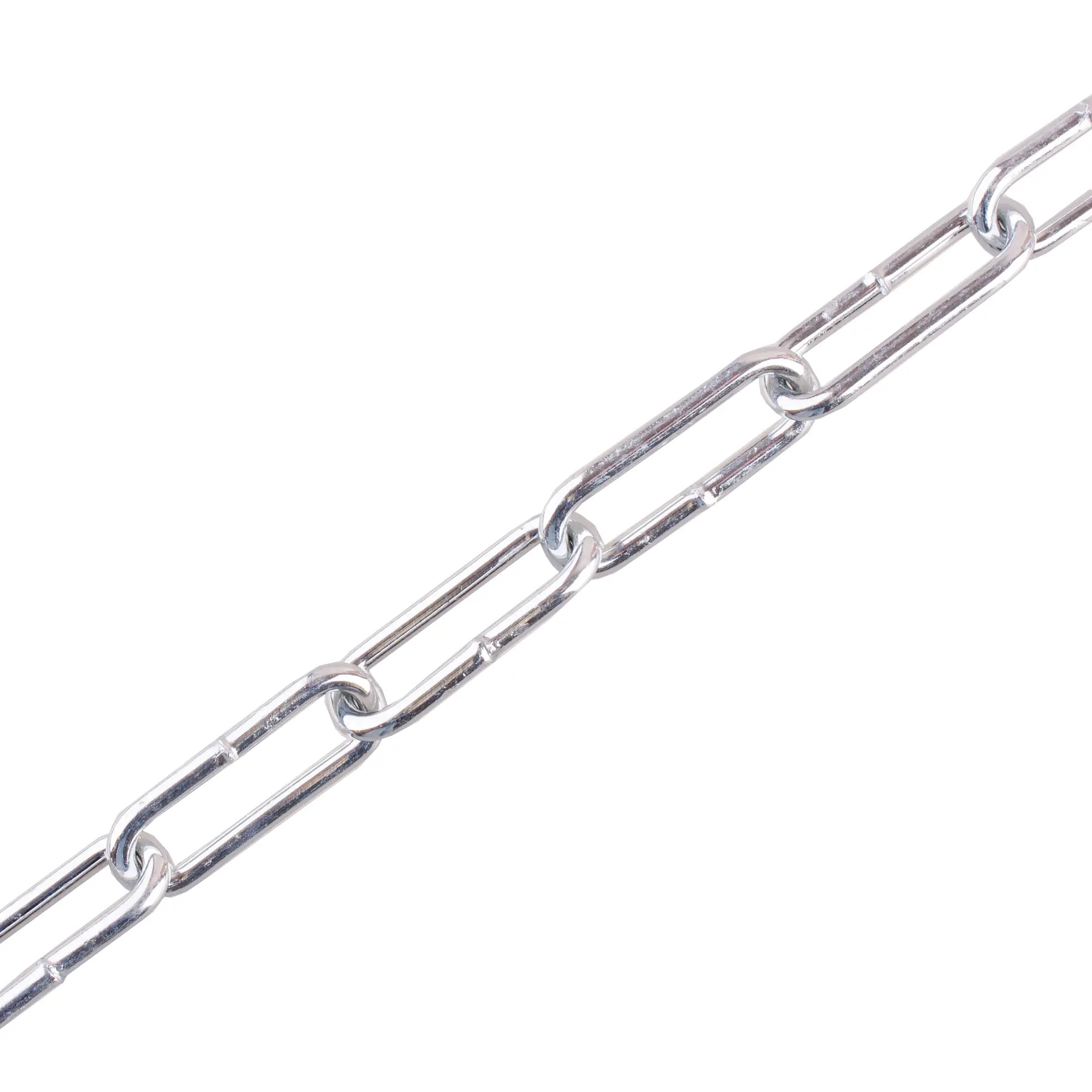 Цепь 3 мм длинное звено 5 м сталь оцинкованная