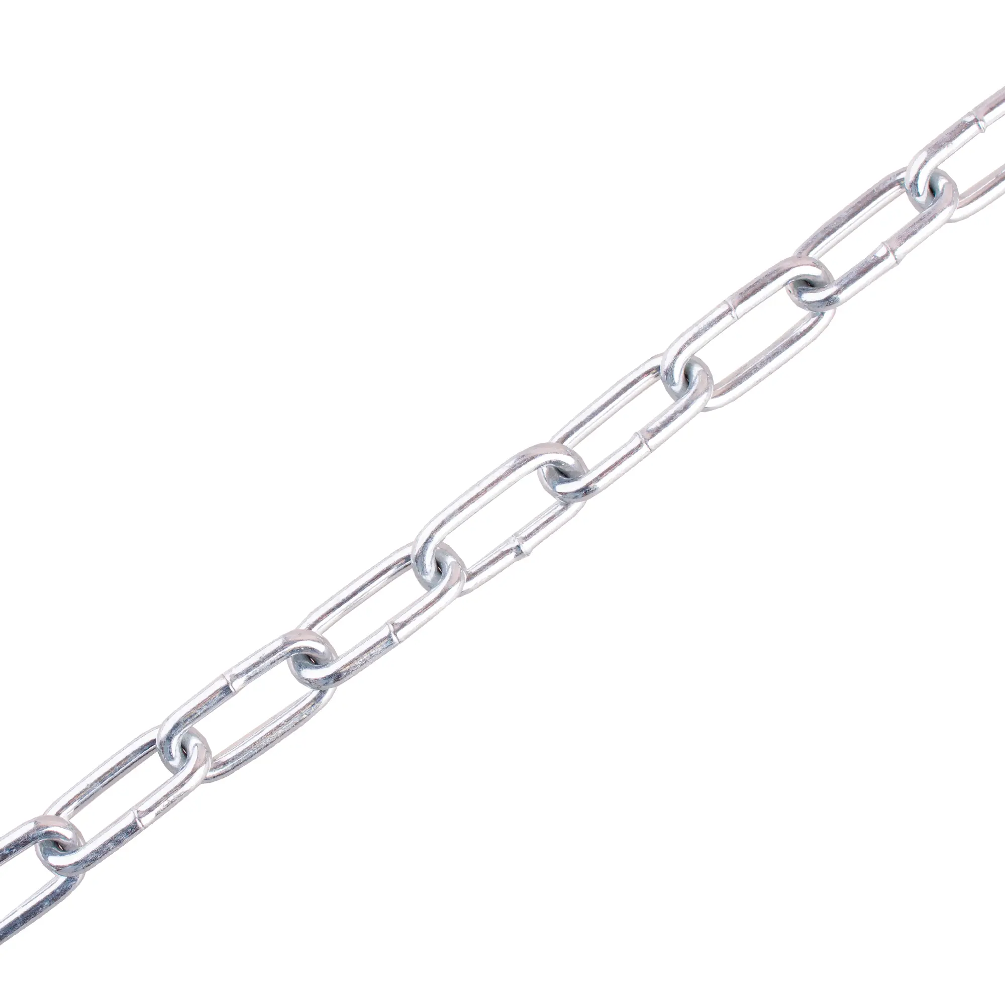 Цепь 3 мм короткозвенная 10 м оцинкованная сталь рабочая нагрузка 75 кг