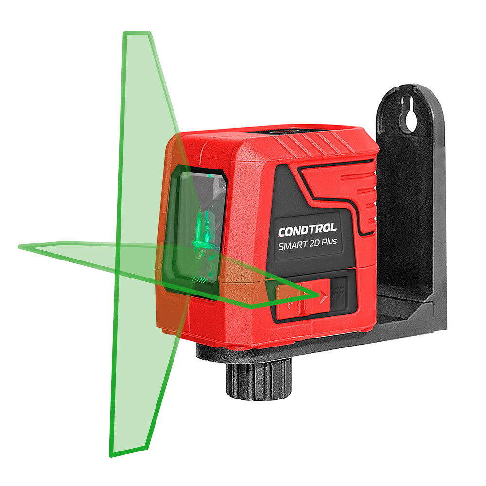 Изображение товара Лазерный уровень Condtrol Smart 2D Plus зеленый луч 30 м для строительных работ