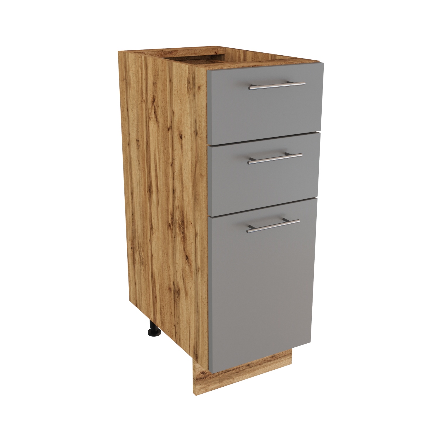 Изображение товара Шкаф 601845546080 Сурская мебель 50x81.6x47.8 см МДФ цвет серый