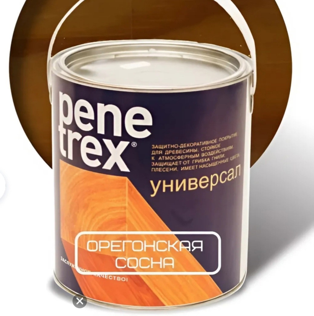 Изображение товара Защитно-декоративный антисептик Penetrex орегонская сосна 0.8л влагостойкий Матовый