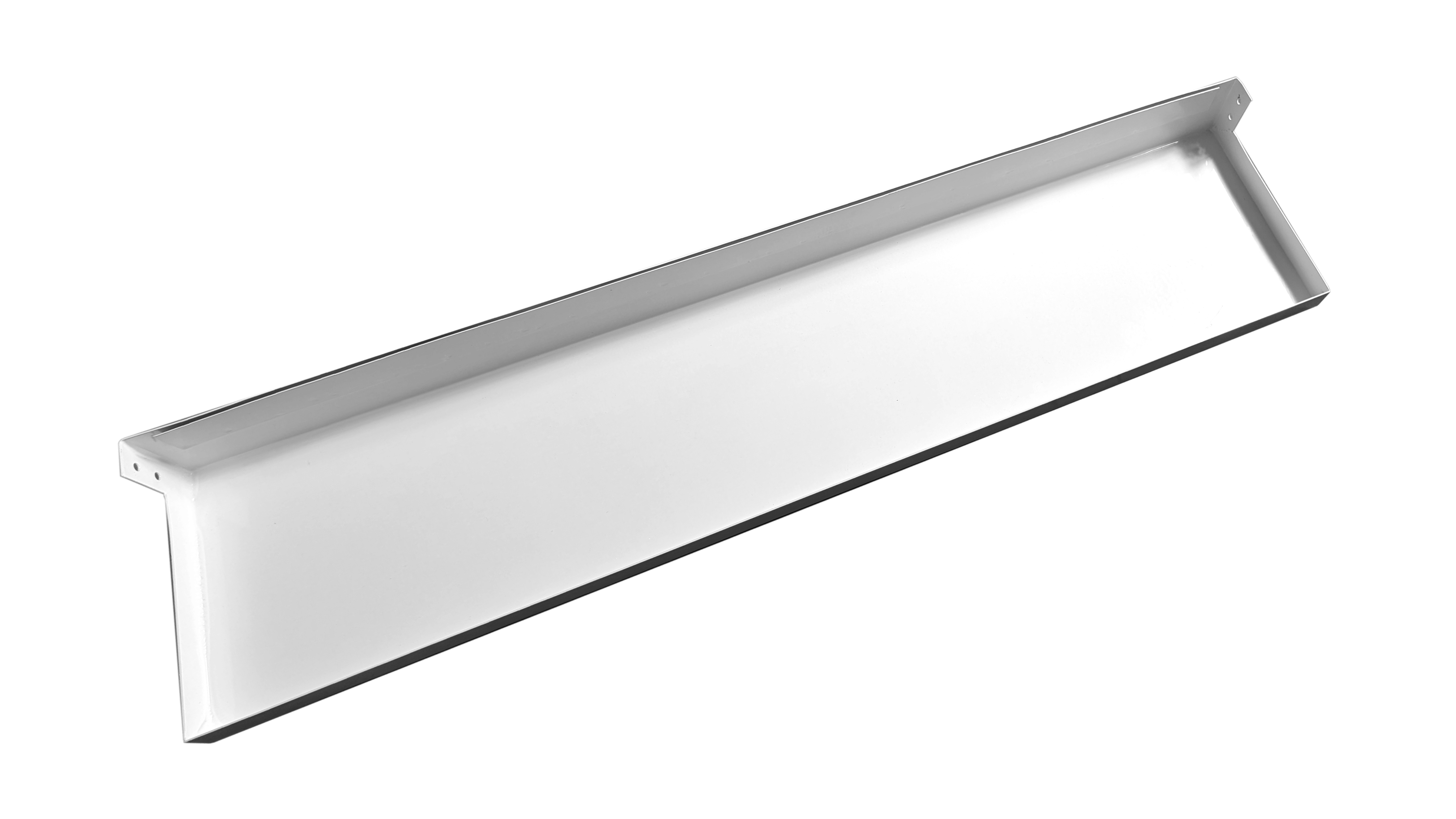 Изображение товара Экран радиатора Шамрай 900x580 мм белый навесной из оцинкованной стали