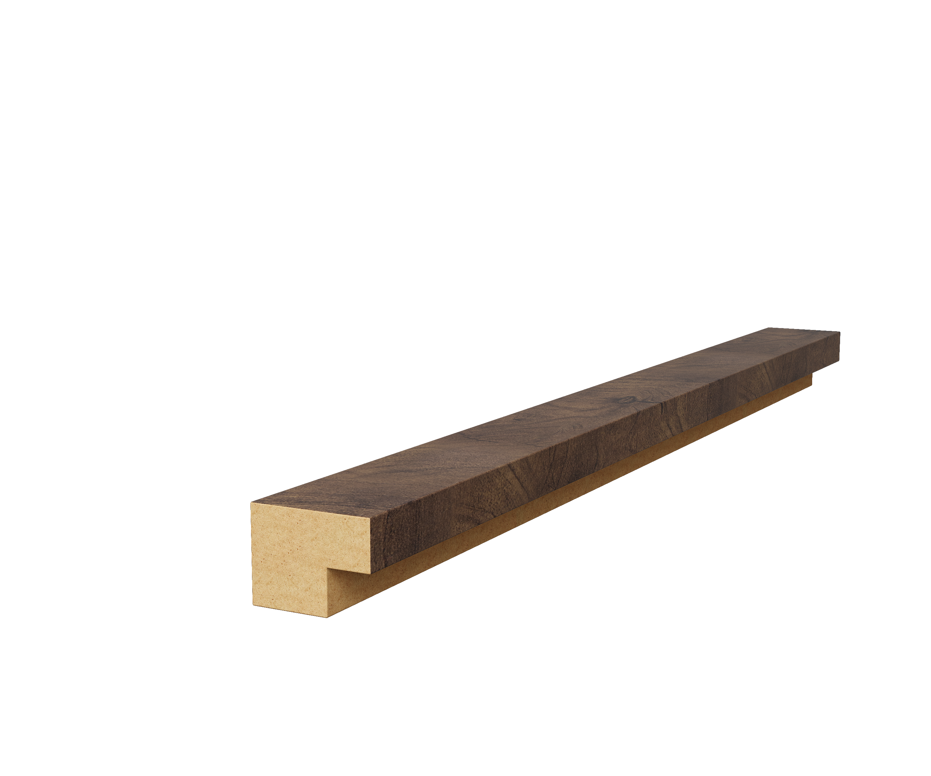 Изображение товара Торцевая рейка Cosca décor Сканди для акустической панели 25x19x1350мм цвет дуб старинный натуральный