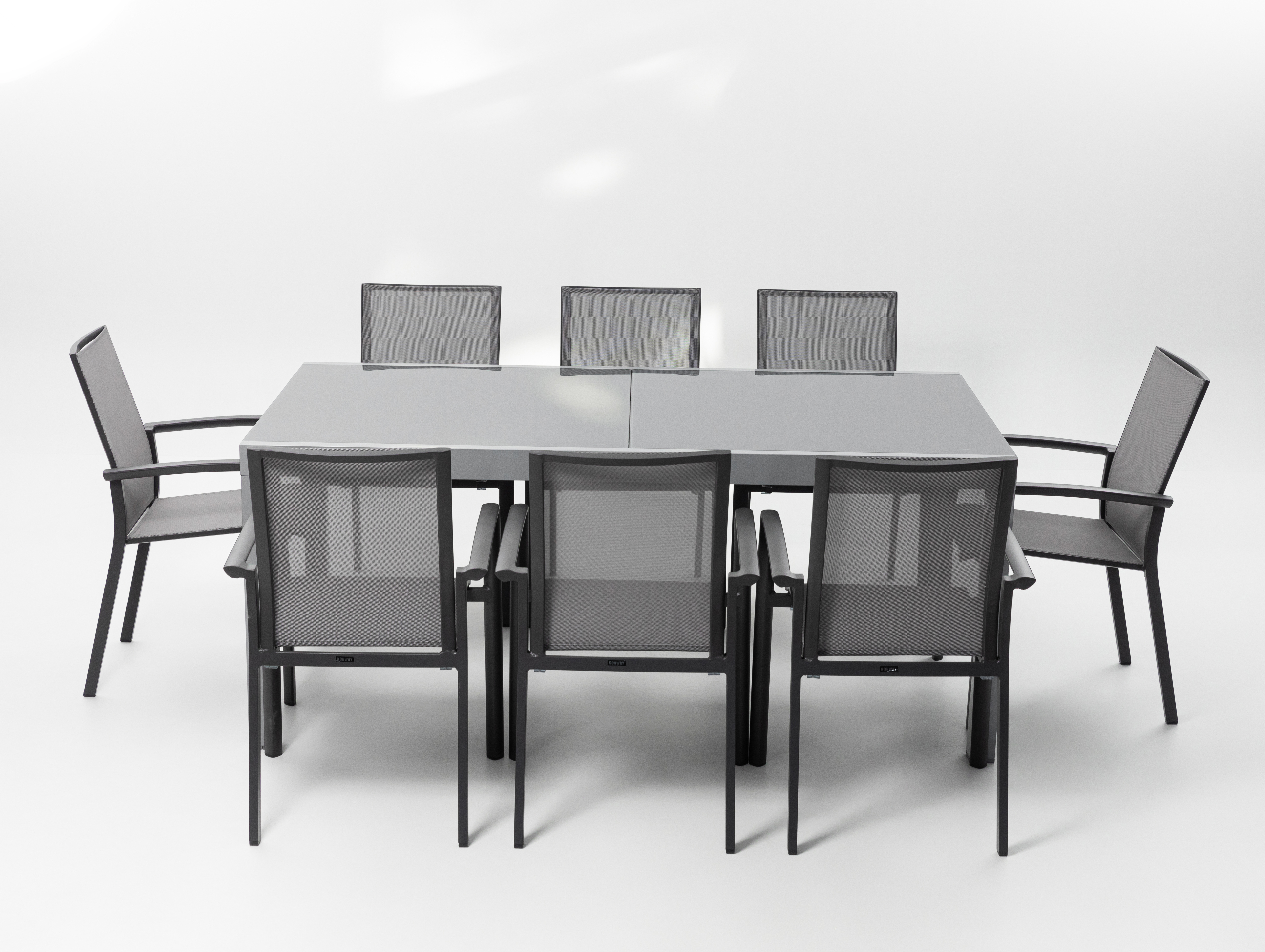 Изображение товара Садовый раздвижной стол Марина 180-240 см алюминий стекло Германия