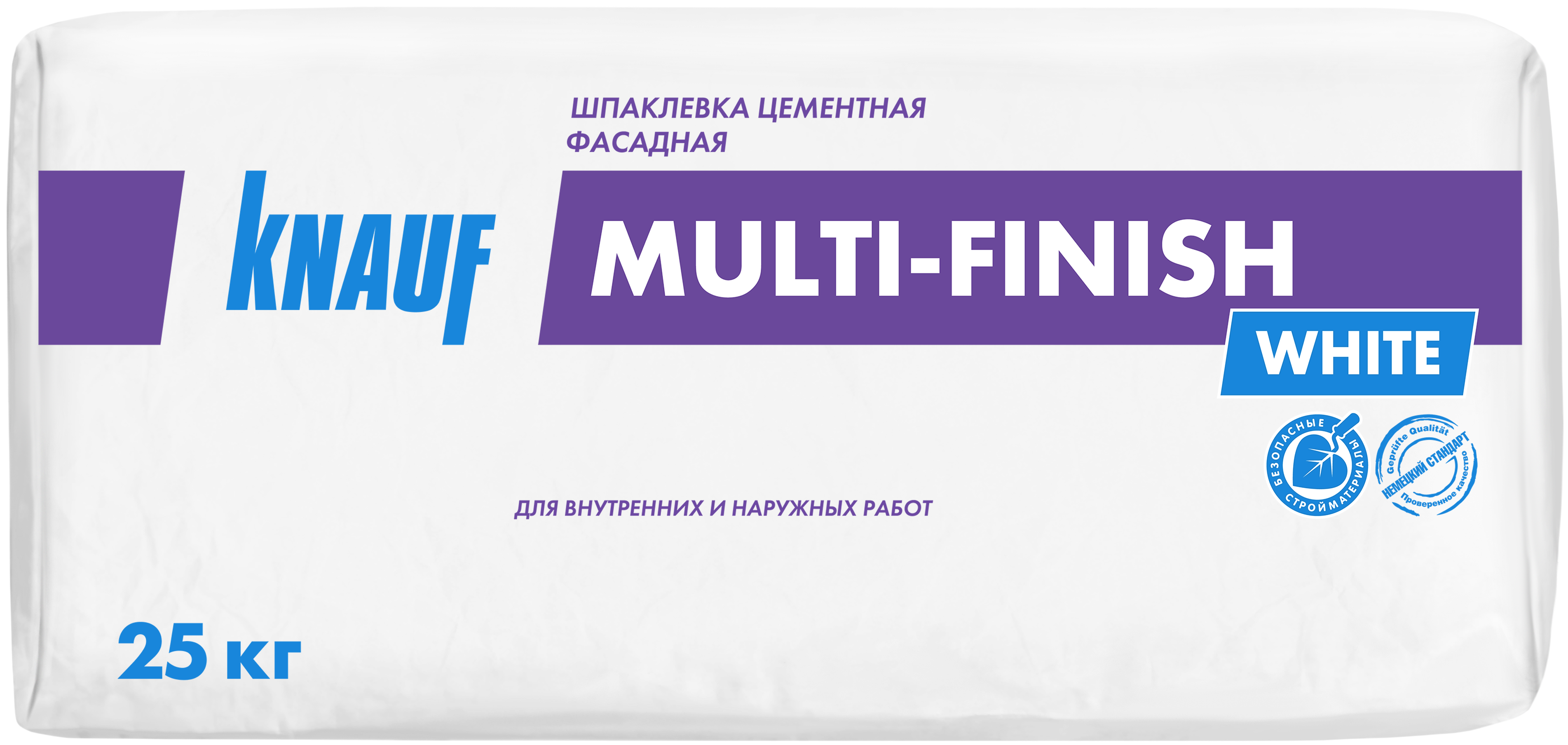 Изображение товара Шпаклевка цементная финишная Knauf Мульти-Финиш 25 кг