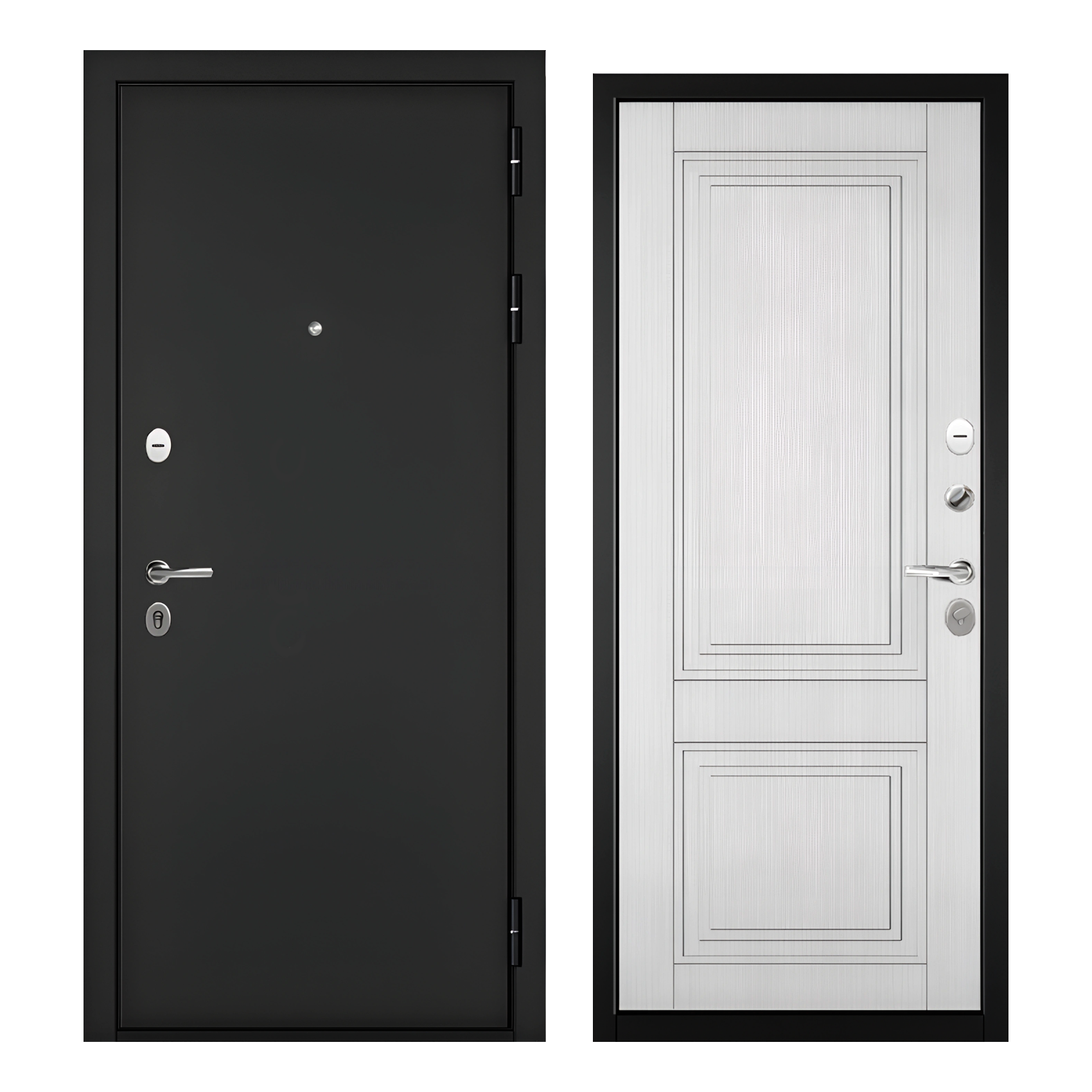 Изображение товара Buldoors 90 МР ФЛ-1, право, 205x96см, букле черный/роял вуд белый