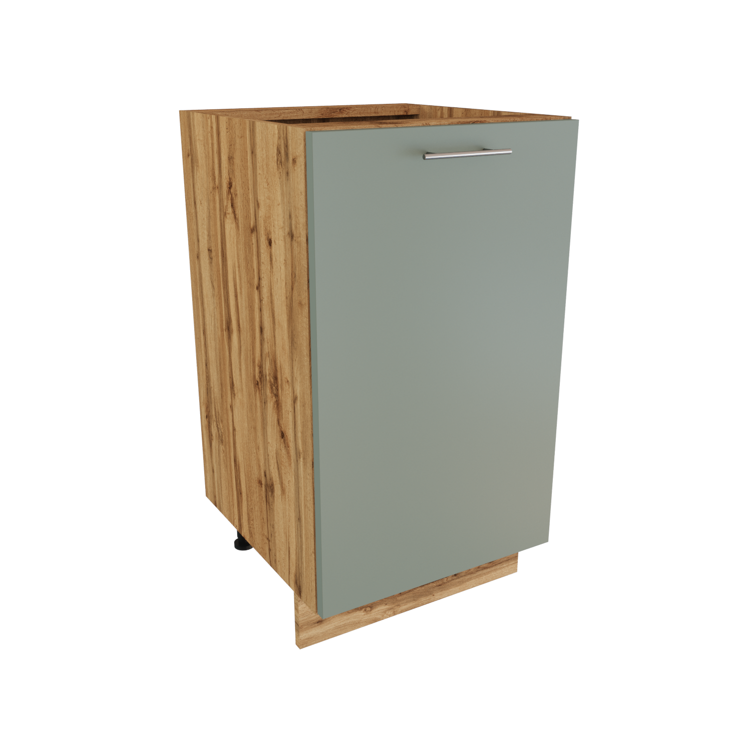 Изображение товара Шкаф 601845546147 Сурская мебель 60x81.6x47.8 см МДФ цвет голубая лагуна