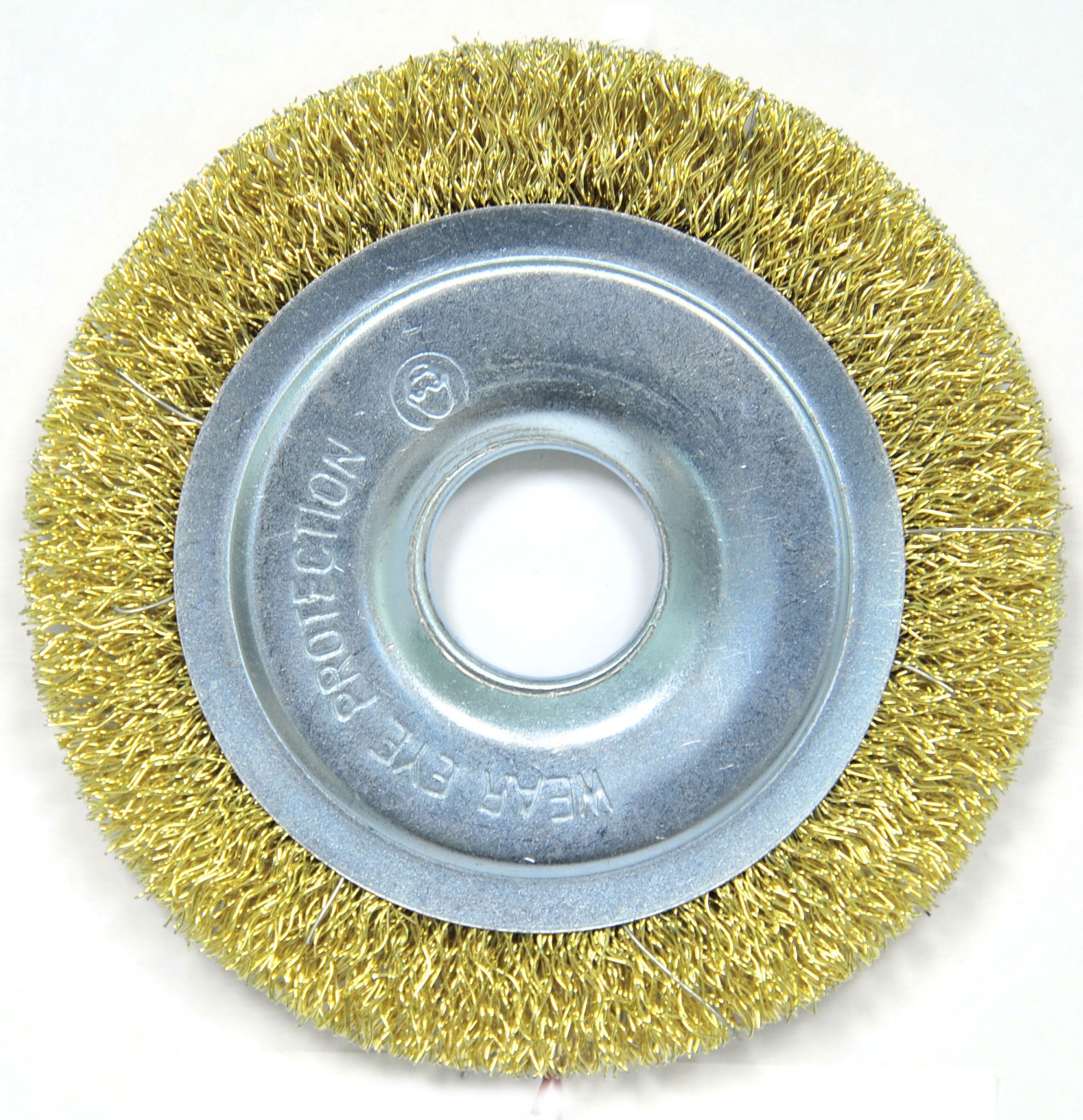 Изображение товара Кордщетка плоская для УШМ Elitech 1820.074600 100 мм для обработки металлов и дерева