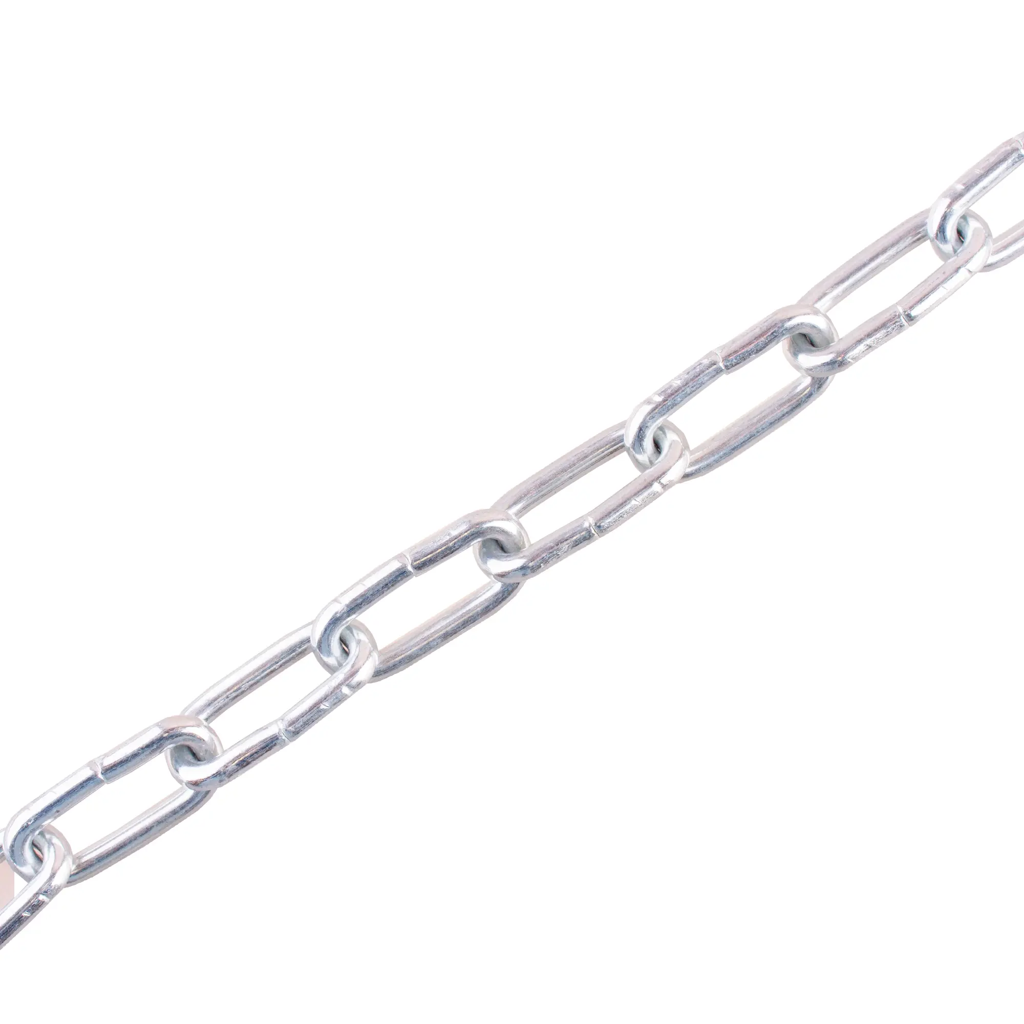 Цепь 4 мм короткозвенная 10 м оцинкованная сталь рабочая нагрузка 150 кг