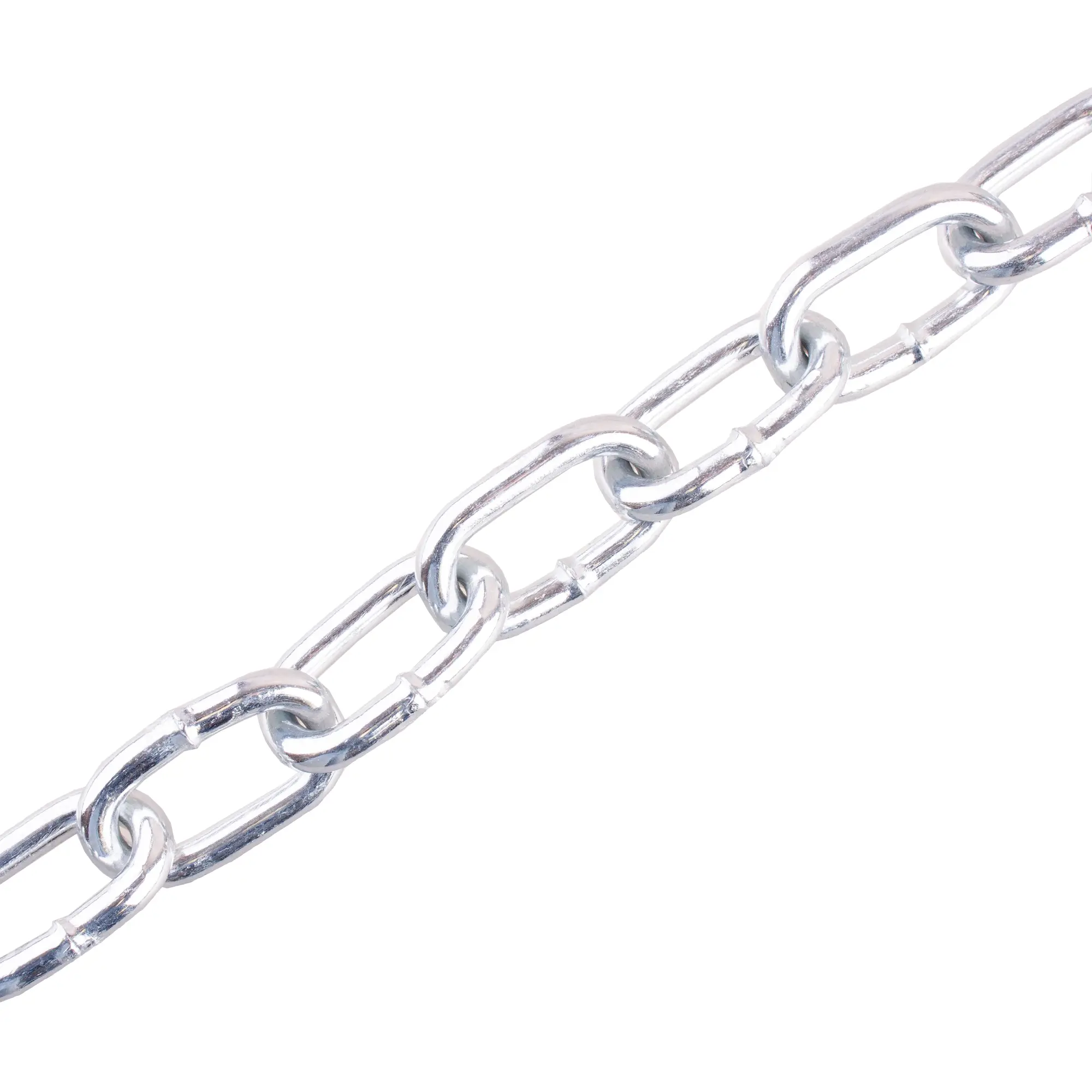 Цепь 5 мм короткозвенная 10 м оцинкованная сталь рабочая нагрузка 250 кг