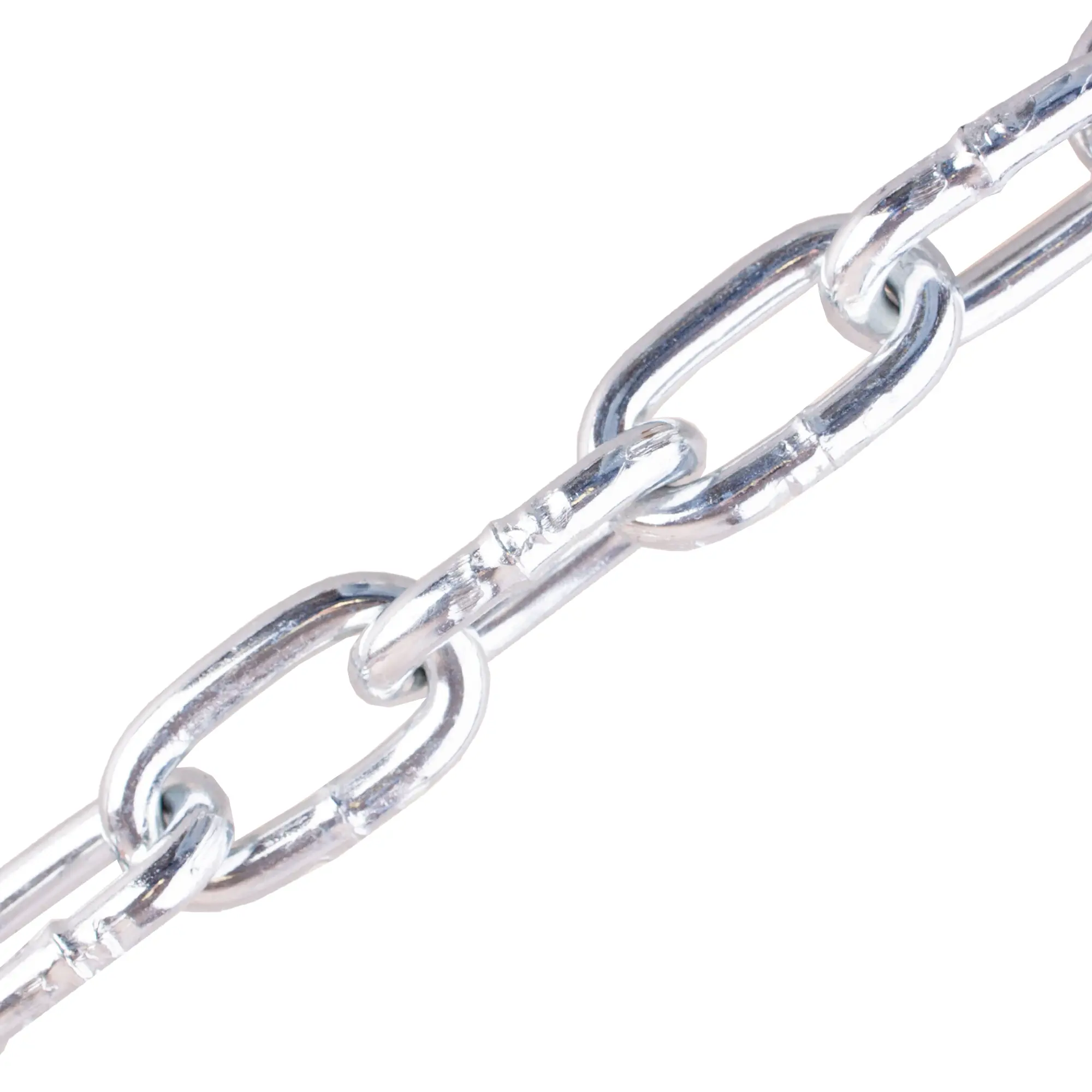 Цепь 6 мм короткозвенная 2.5 м оцинкованная сталь рабочая нагрузка 350 кг