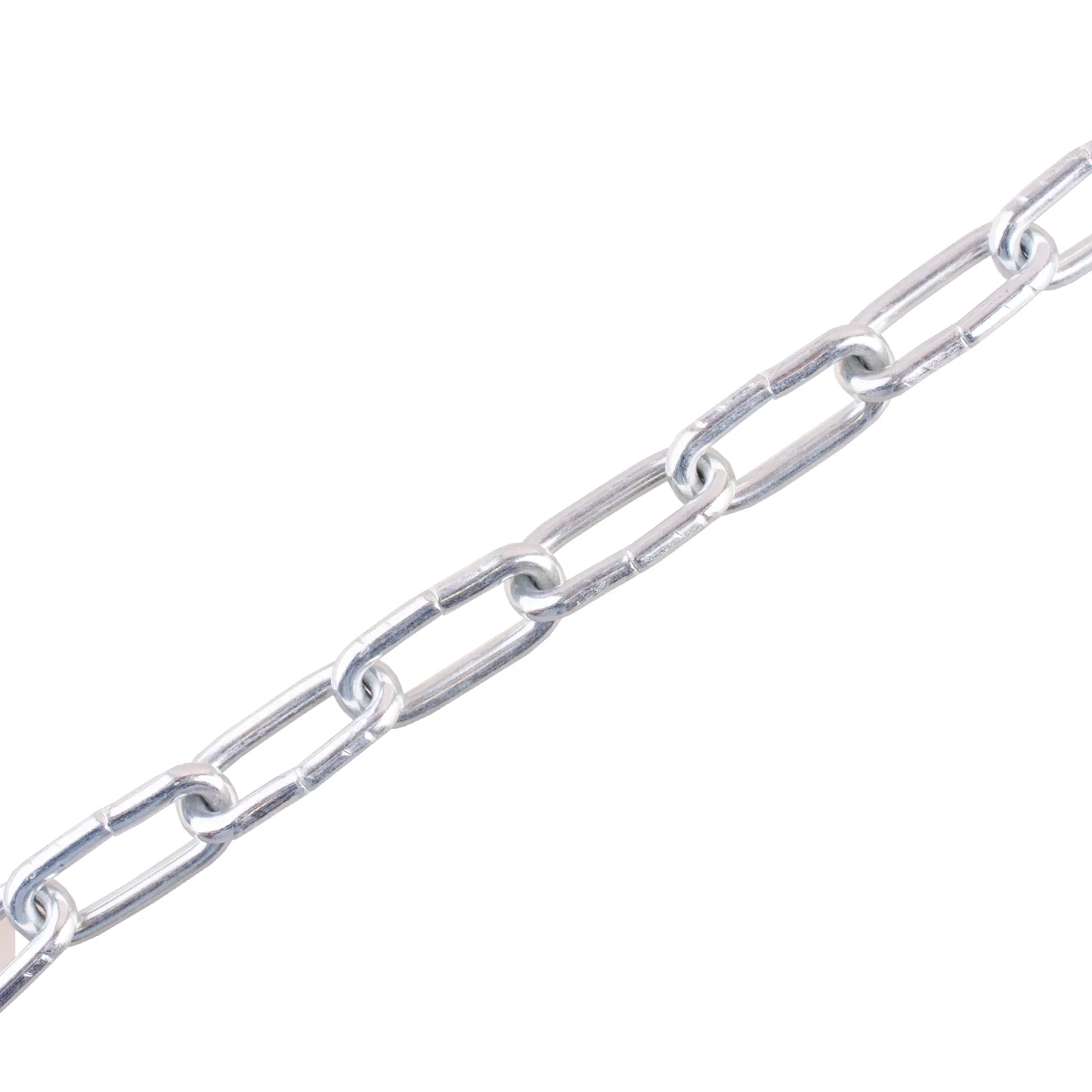 Цепь 4 мм короткое звено 5 м сталь оцинкованная