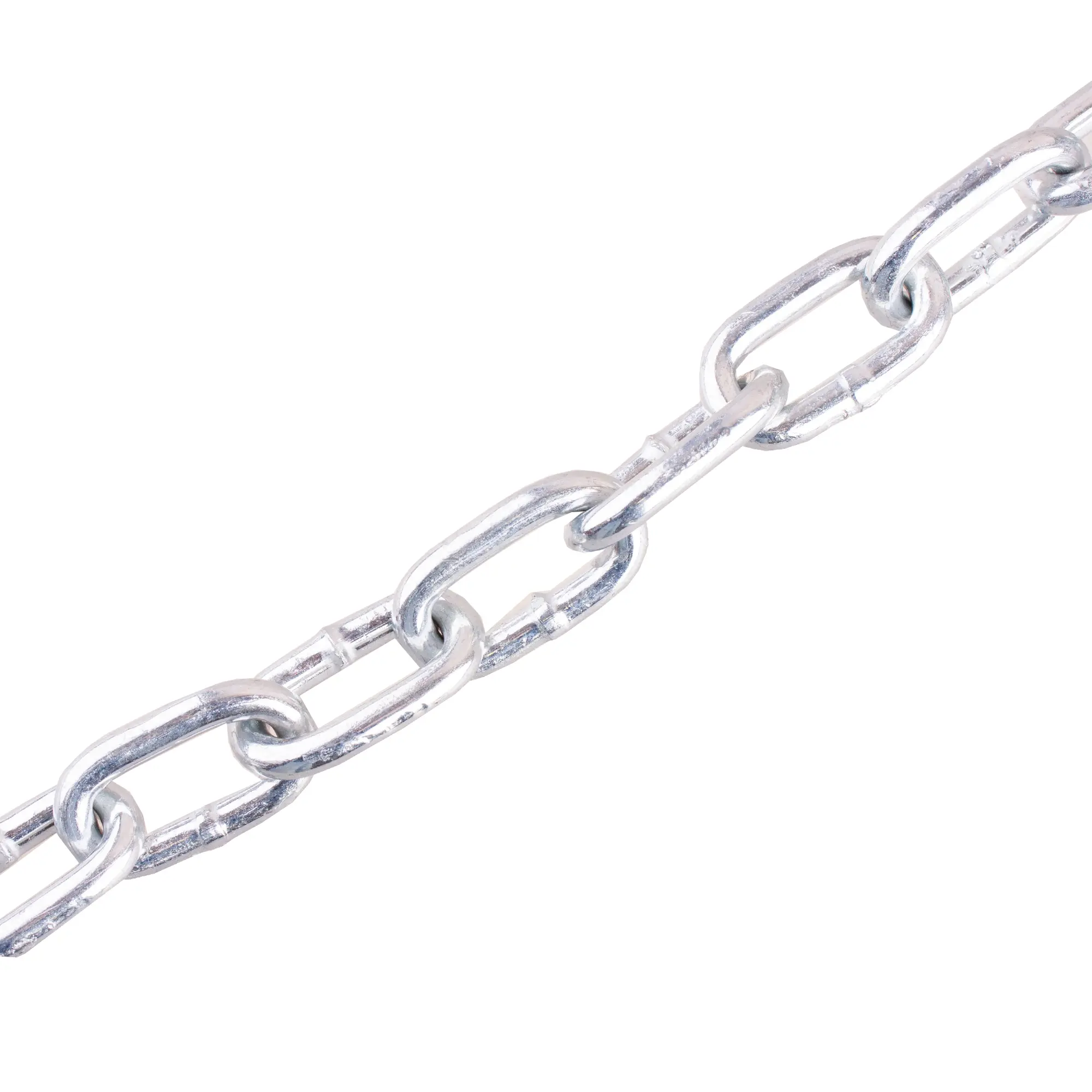 Цепь 6 мм короткое звено 5 м сталь оцинкованная