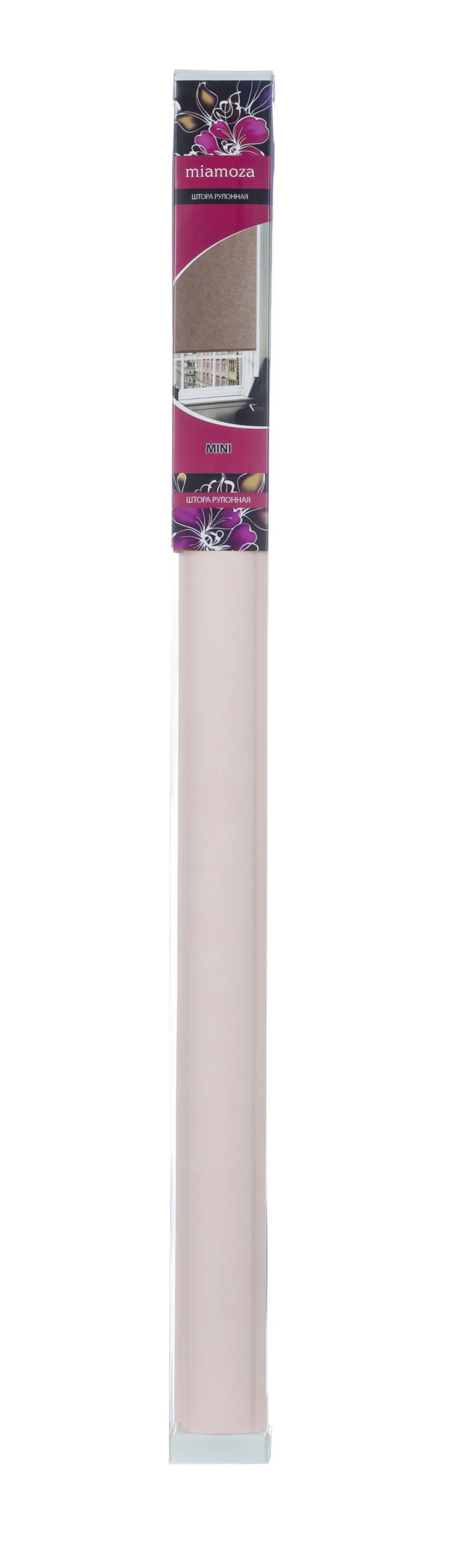 Штора рулонная Astar 70x160 см персиковая - 9