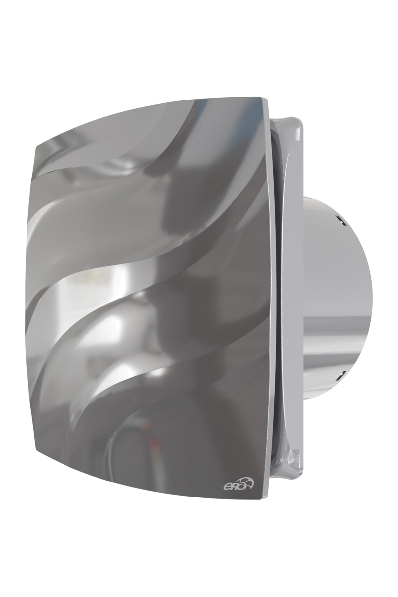 Изображение товара Вентилятор осевой вытяжной Era Wave D100 мм 25 дБ 95 м³/ч цвет серый