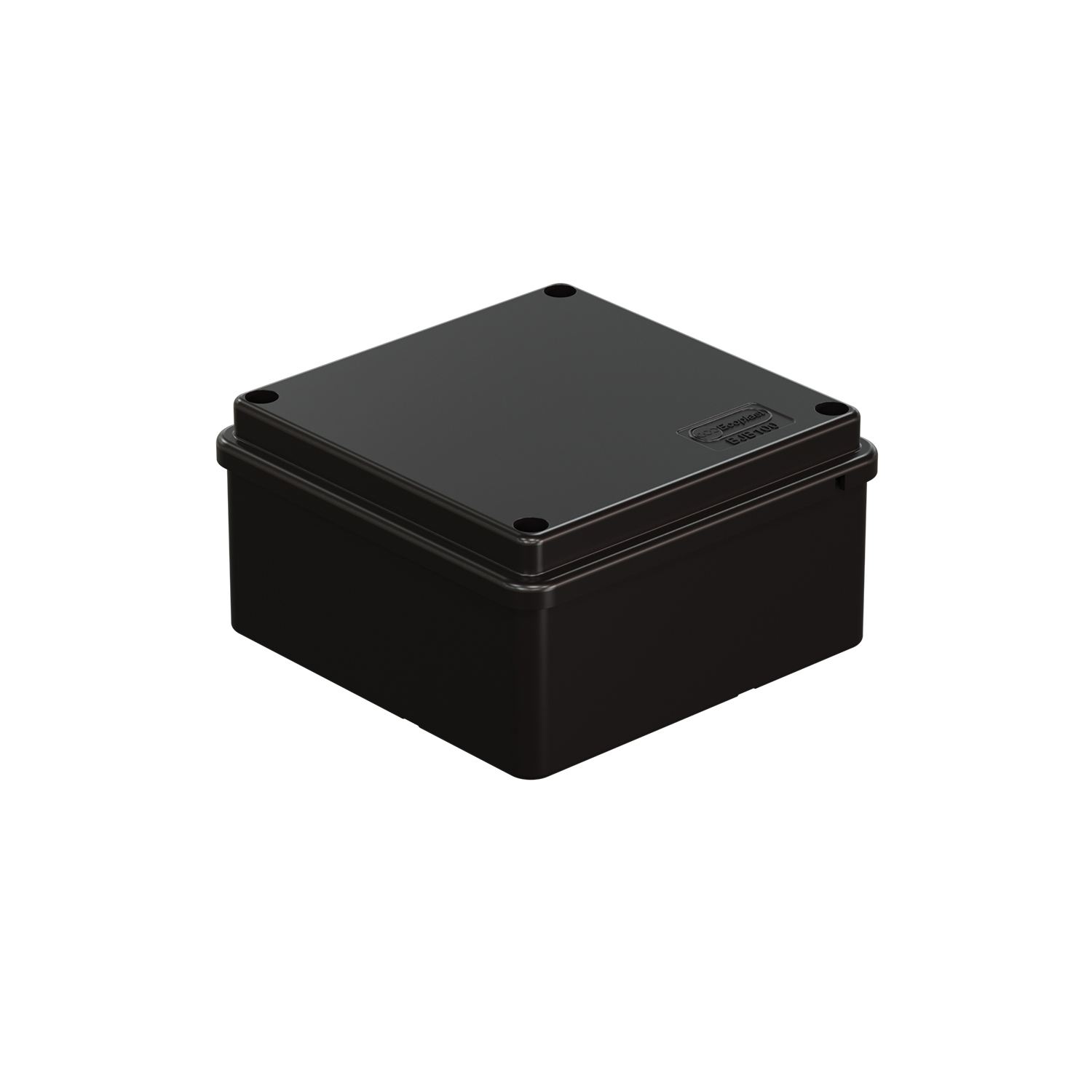 Изображение товара Коробка распределительная без сальников открытая Экопласт BJB/JBS100 100x100x55 мм IP56 цвет черный